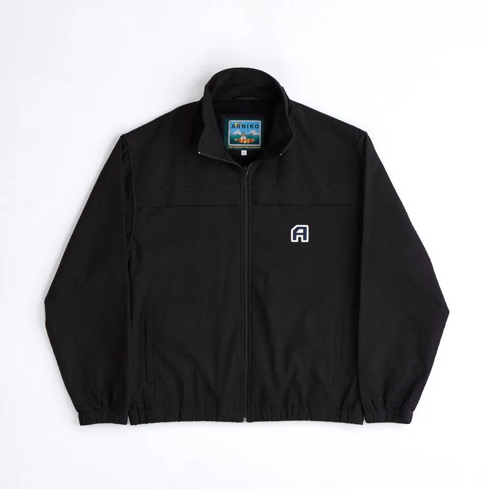 arniko-paolo-jacke-schwarz-seersucker-bio-baumwolle image 1