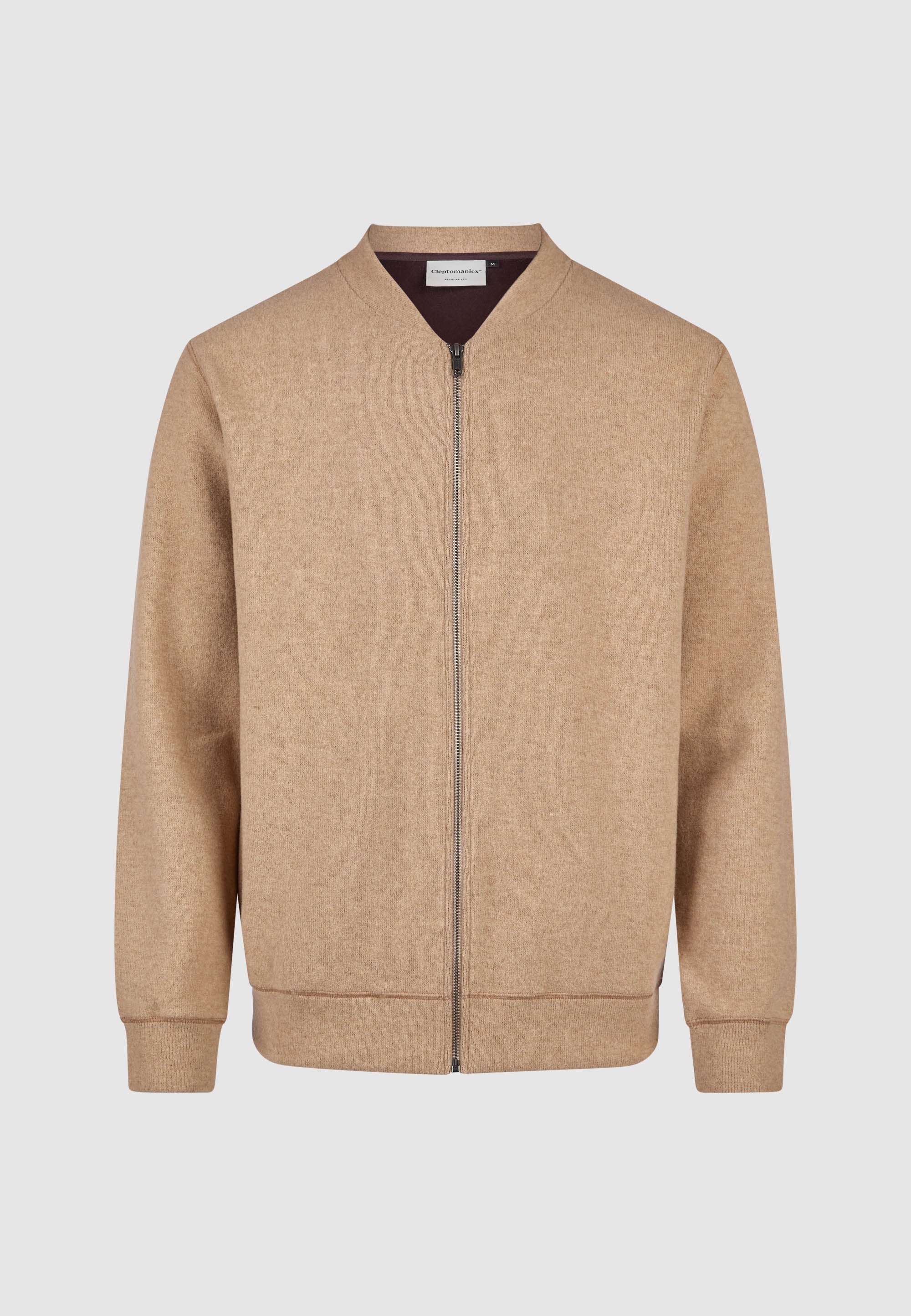 cleptomanicx-noitch-cruise-trainer-sweatshirt-wolle image 1
