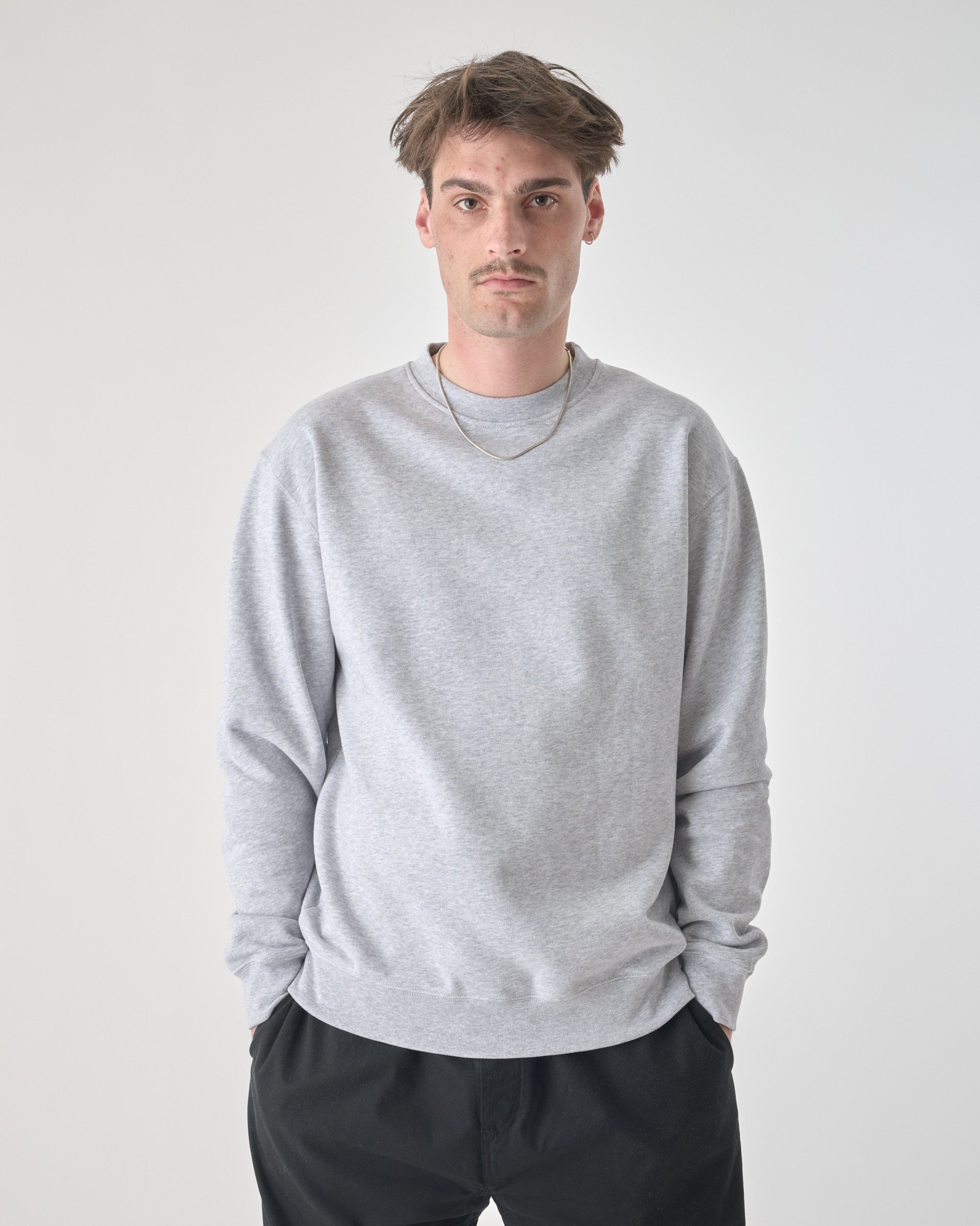 cleptomanicx-ligull-classic-crewneck-sweatshirt-bio image 3