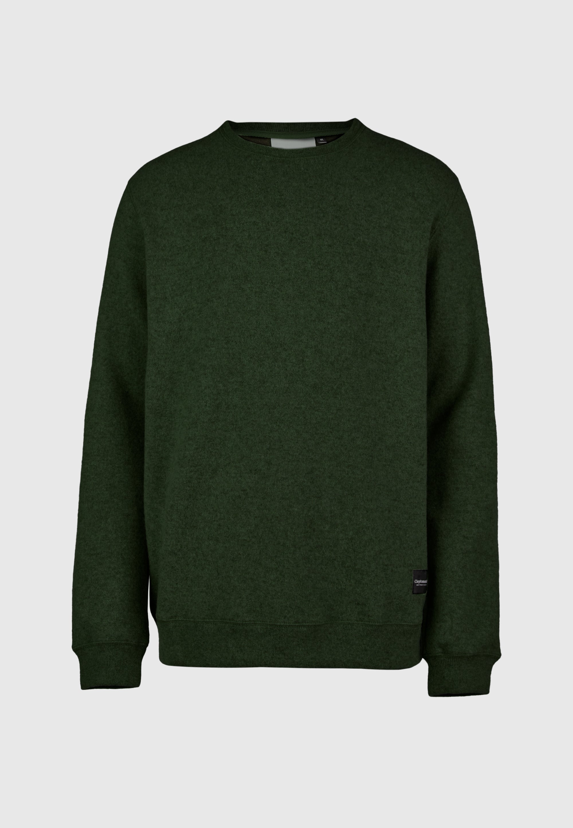 cleptomanicx-noitch-crewneck-sweatshirt-wolle-regular-fit image 1