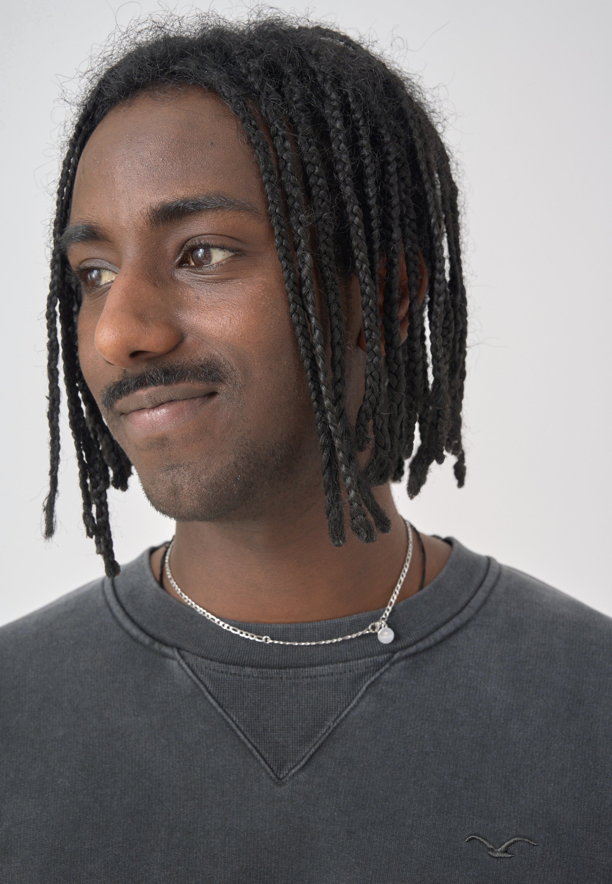 cleptomanicx-ligull-washed-boxy-crewneck-sweatshirt image 5