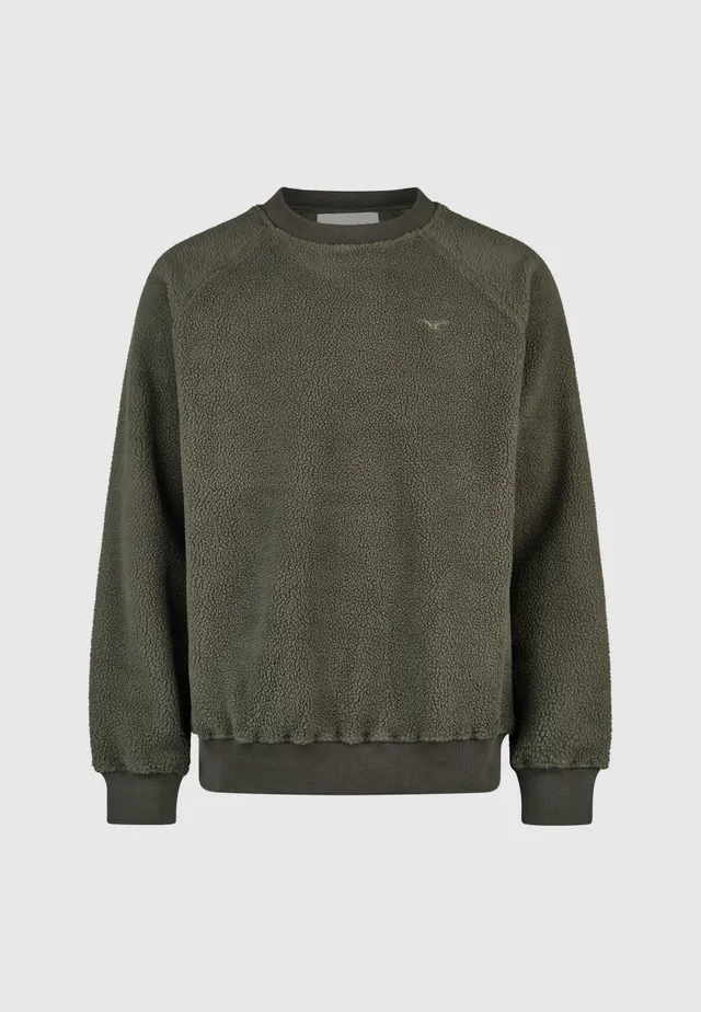 cleptomanicx-flaneur-crewneck-sweatshirt-teddyfleece-2 image 1