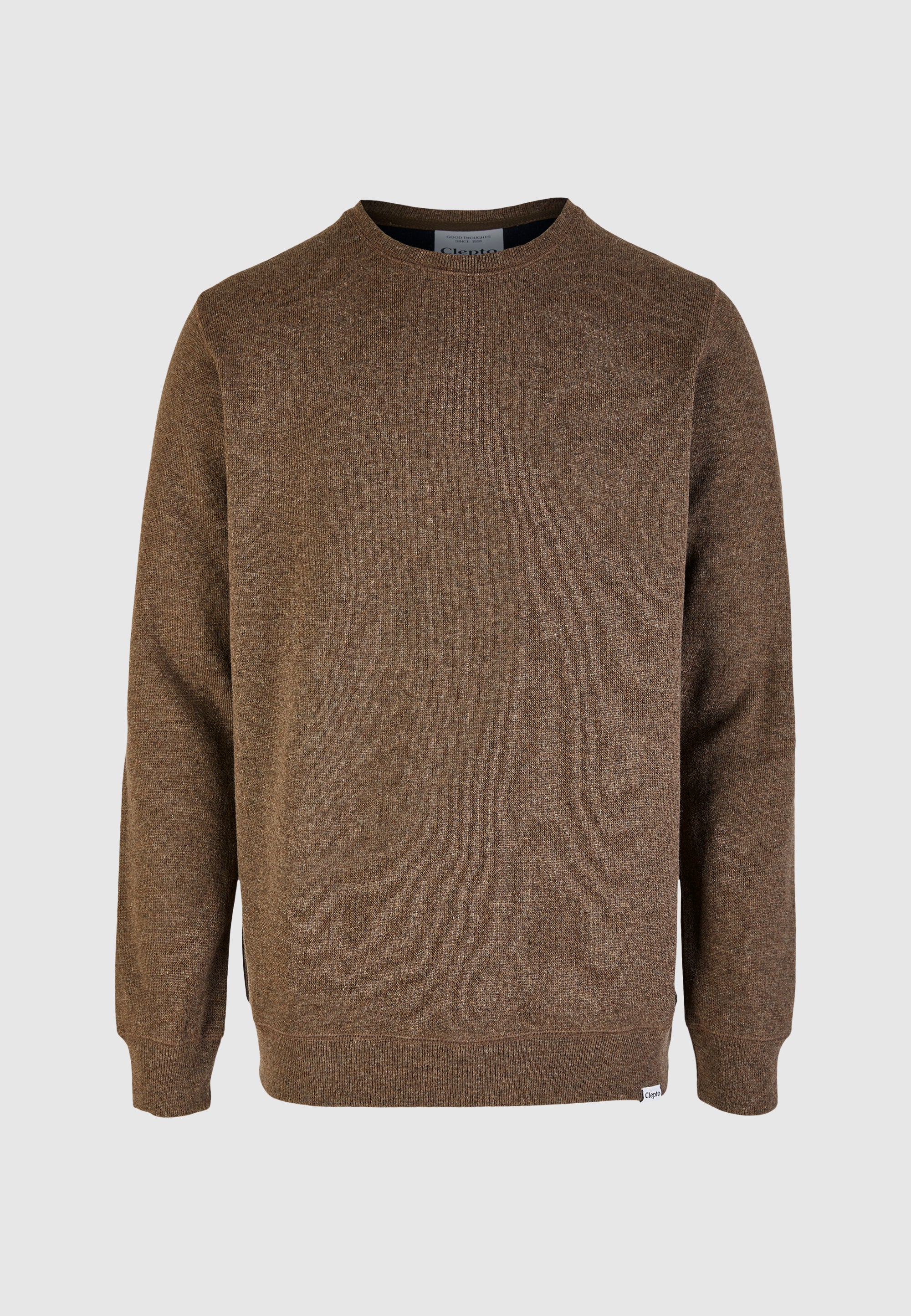 cleptomanicx-noitch-crewneck-sweatshirt-wolle-regular-fit-2 image 1