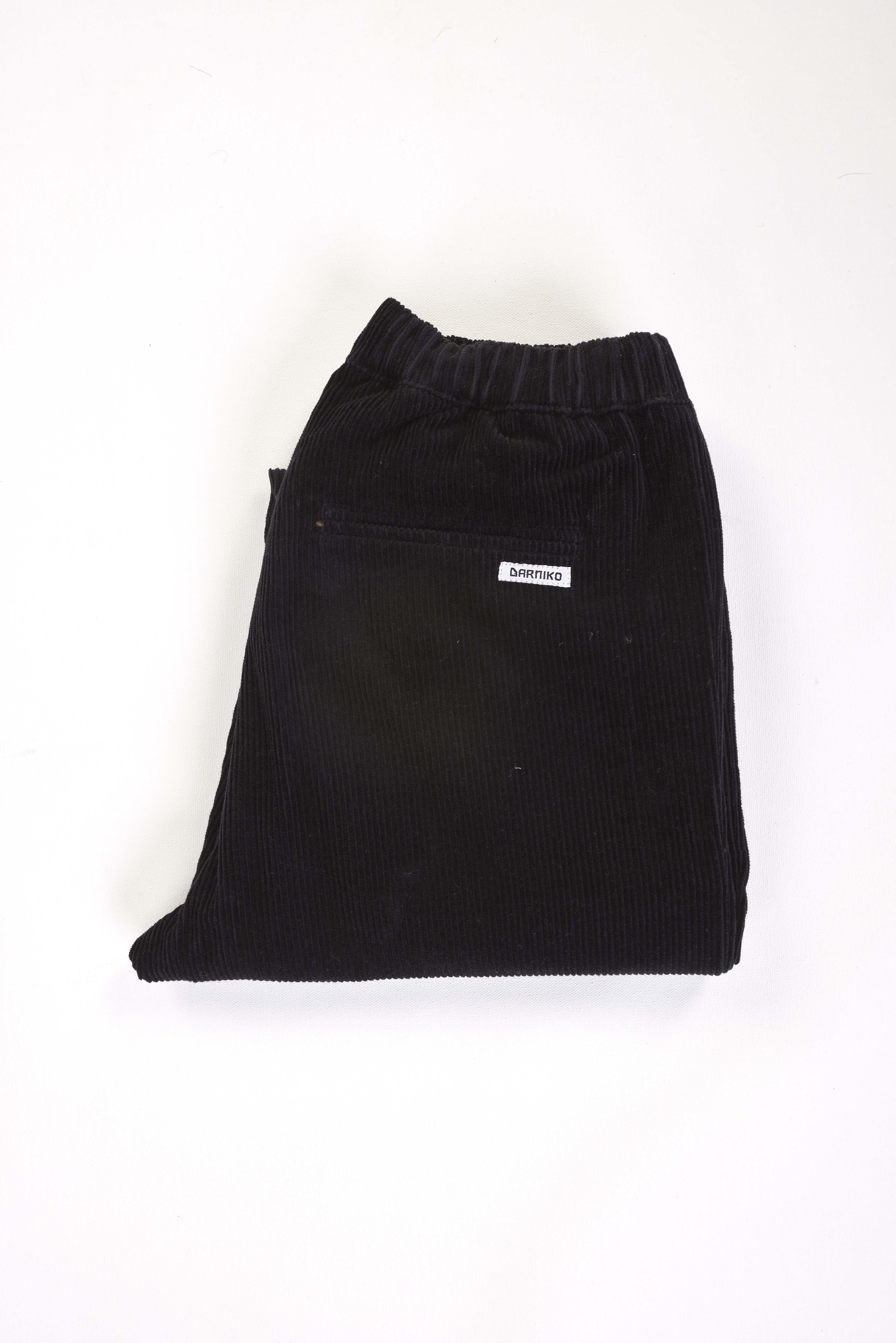 arniko-hose-nigen-black-cordhose-unisex-bio image 2