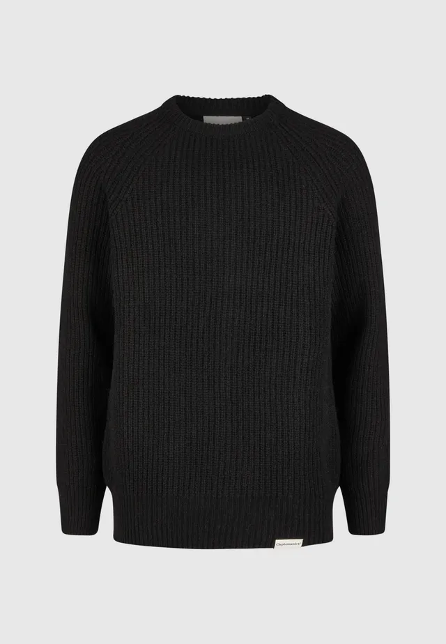 cleptomanicx-ribber-crewneck-strickpullover-wollmix image 1