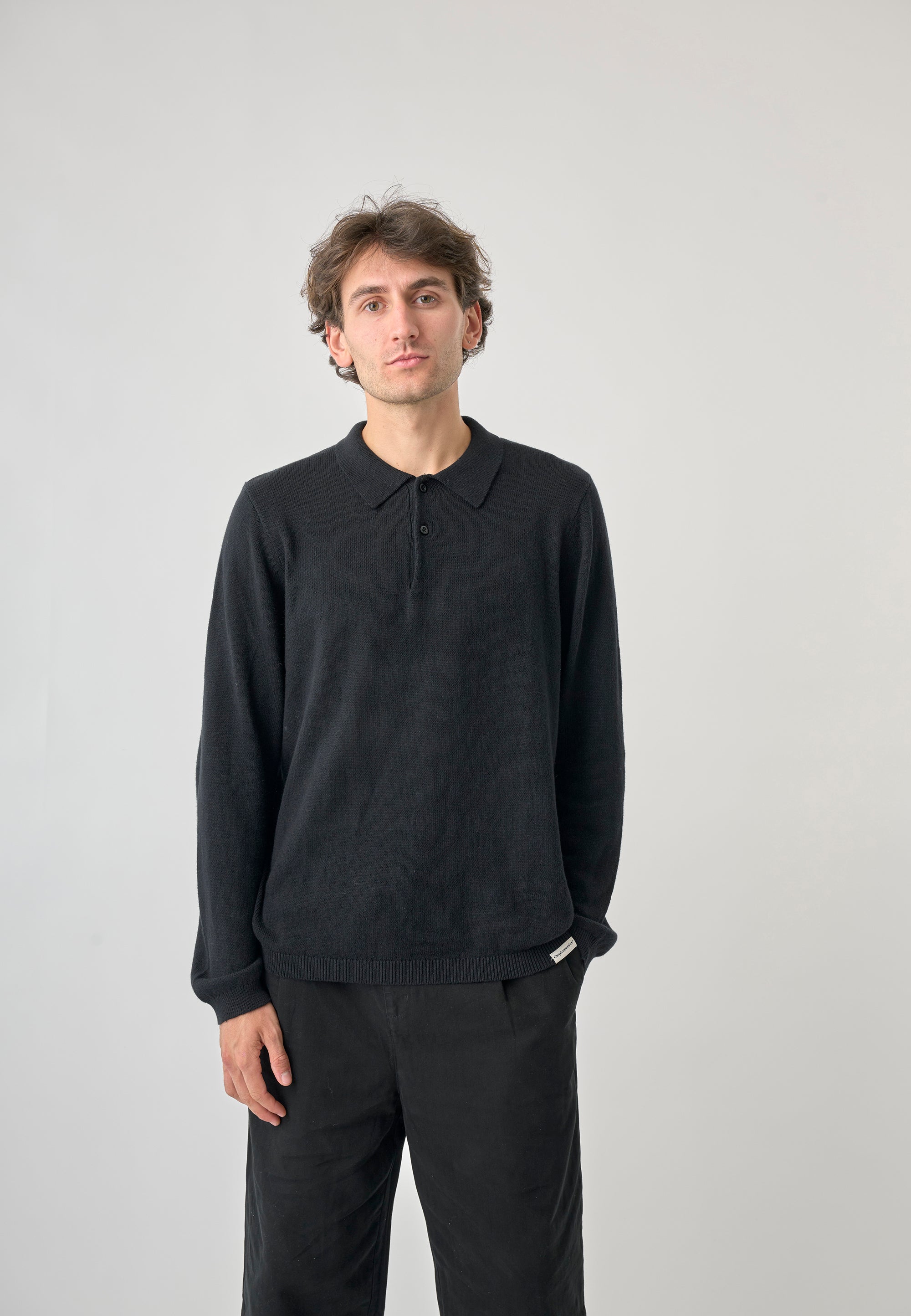 cleptomanicx-anyway-crewneck-strickpullover-leinen-mix image 2