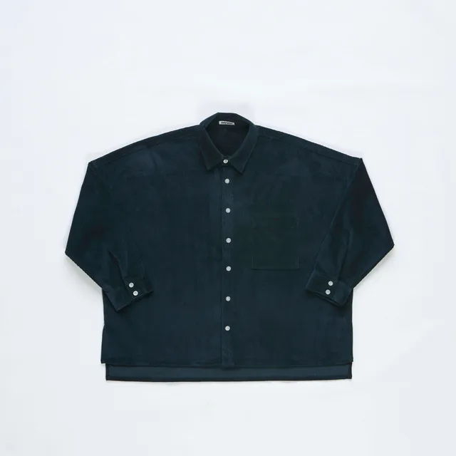 arniko-tahira-forest-hemd-damen-gr-n-cord-oversize image 1
