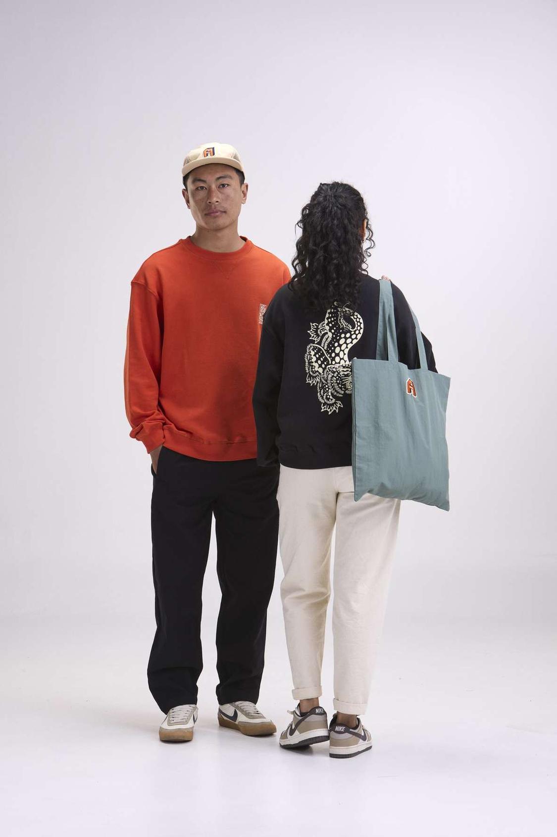 arniko-tote-bag-a-sky-mint-nylon-shopper image 6