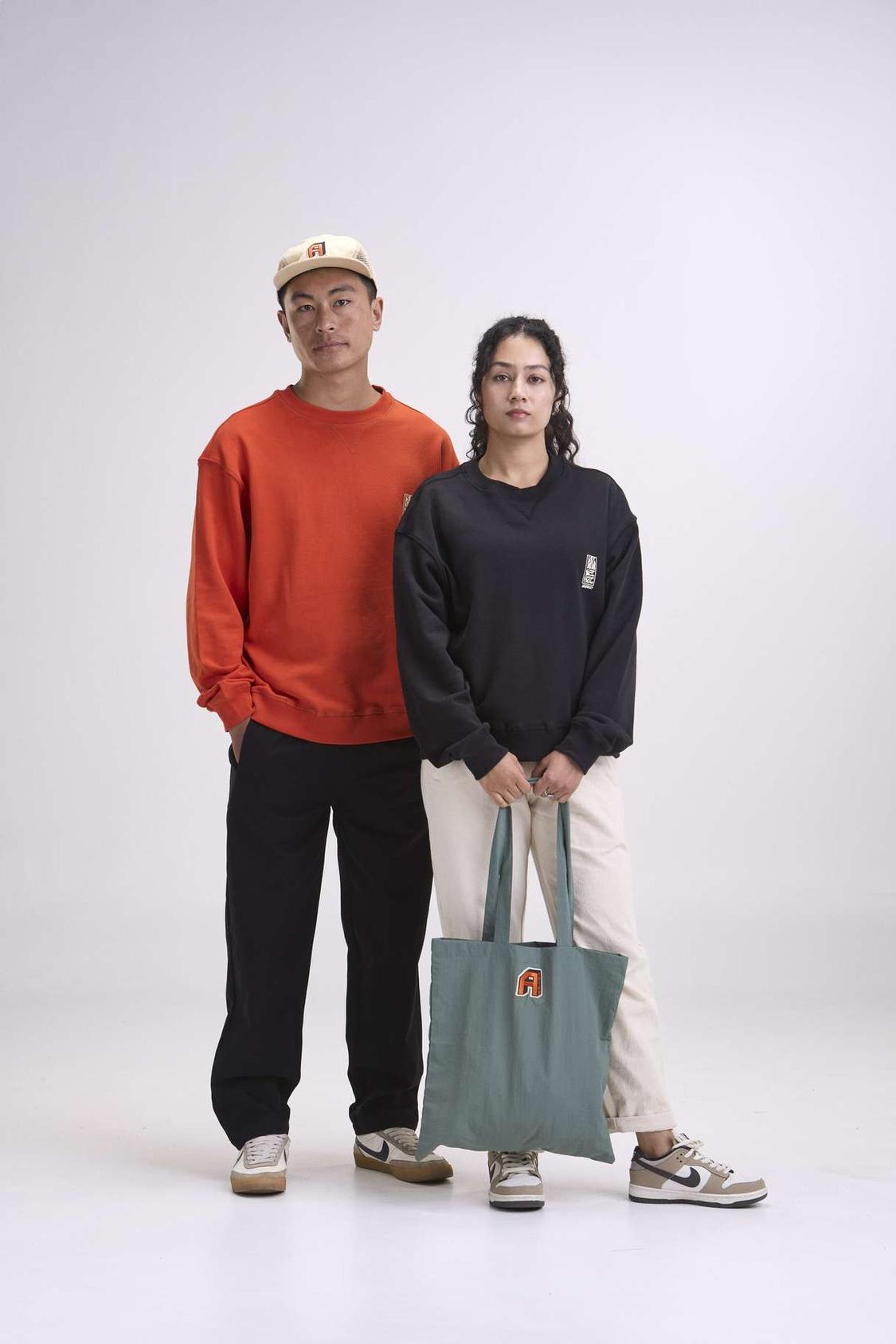 arniko-tote-bag-a-sky-mint-nylon-shopper image 4