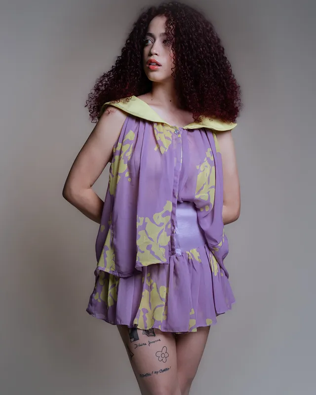 bloomers-mary-bluse-chiffon-print-matrosenkragen image 1