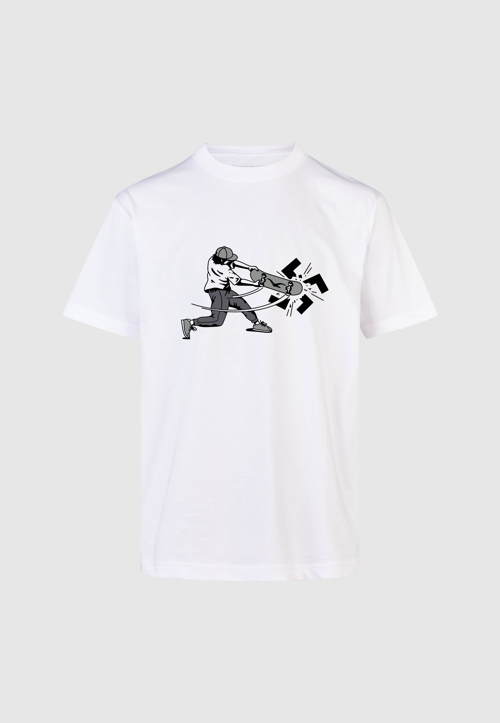 cleptomanicx-fight-them-t-shirt-brustprint-bio image 1