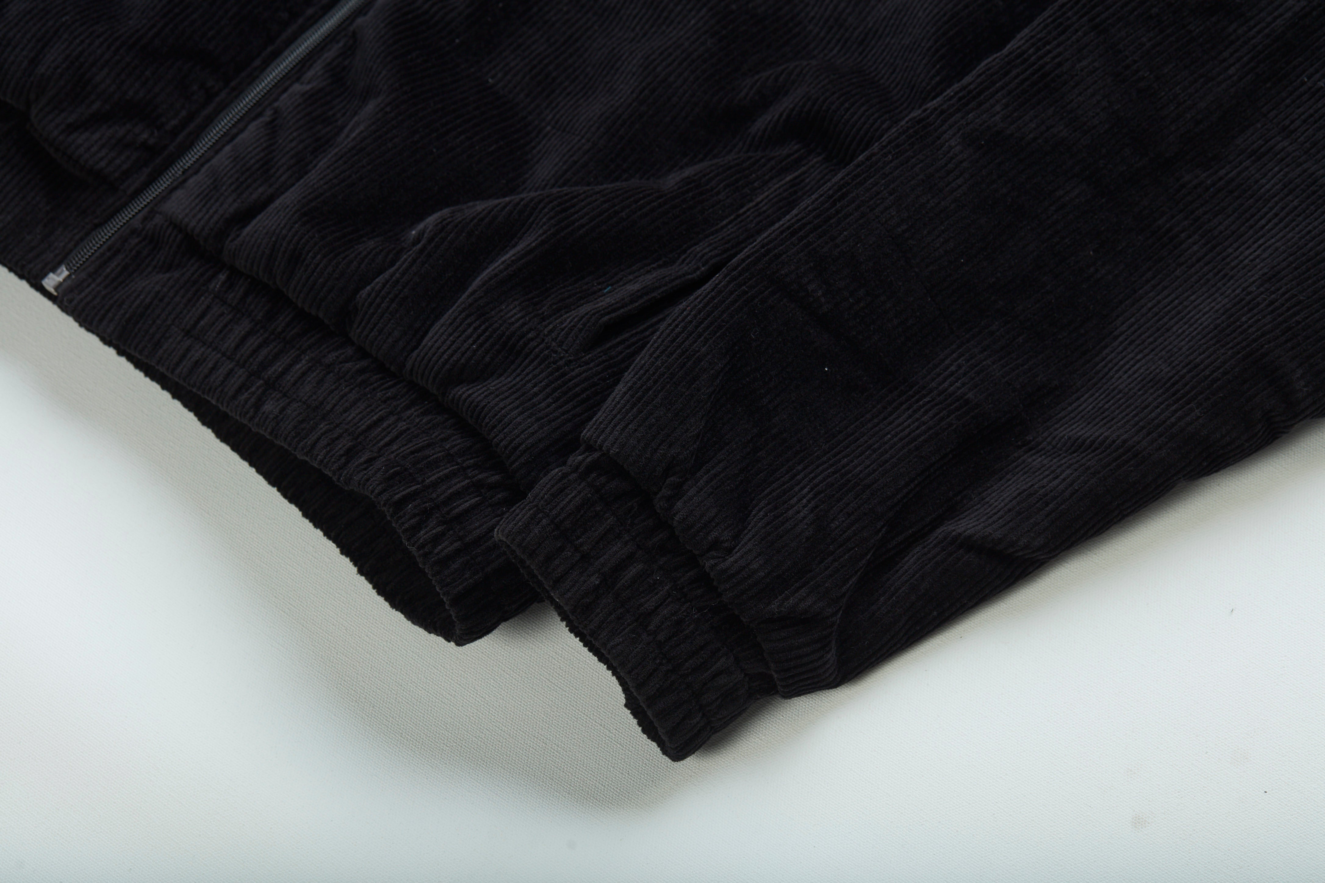 arniko-rubey-black-corduroy-jacke-schwarz-wattiert image 3