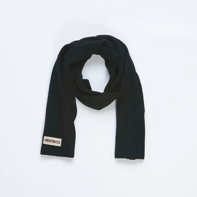 arniko-astha-schal-schwarz-merino-kaschmir image 1