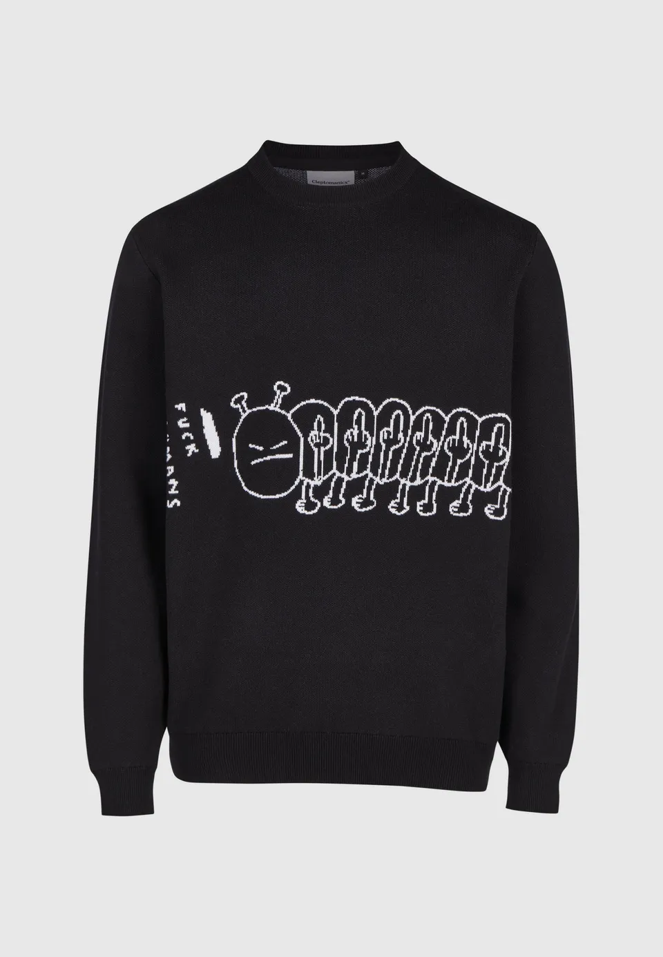 cleptomanicx-fuhumans-knit-strickpullover-biobaumwolle image 1