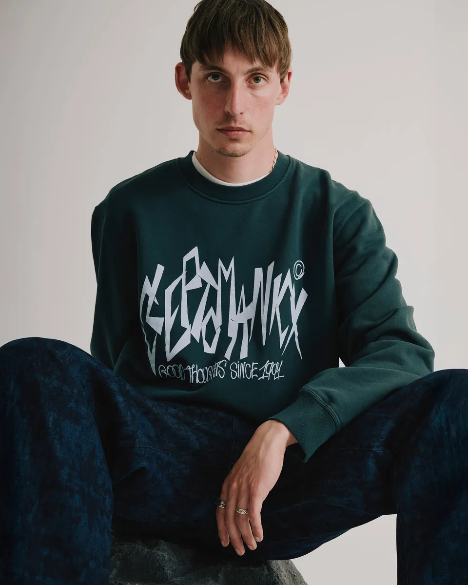 cleptomanicx-diy-classic-crewneck-sweatshirt-bio-baumwolle image 1