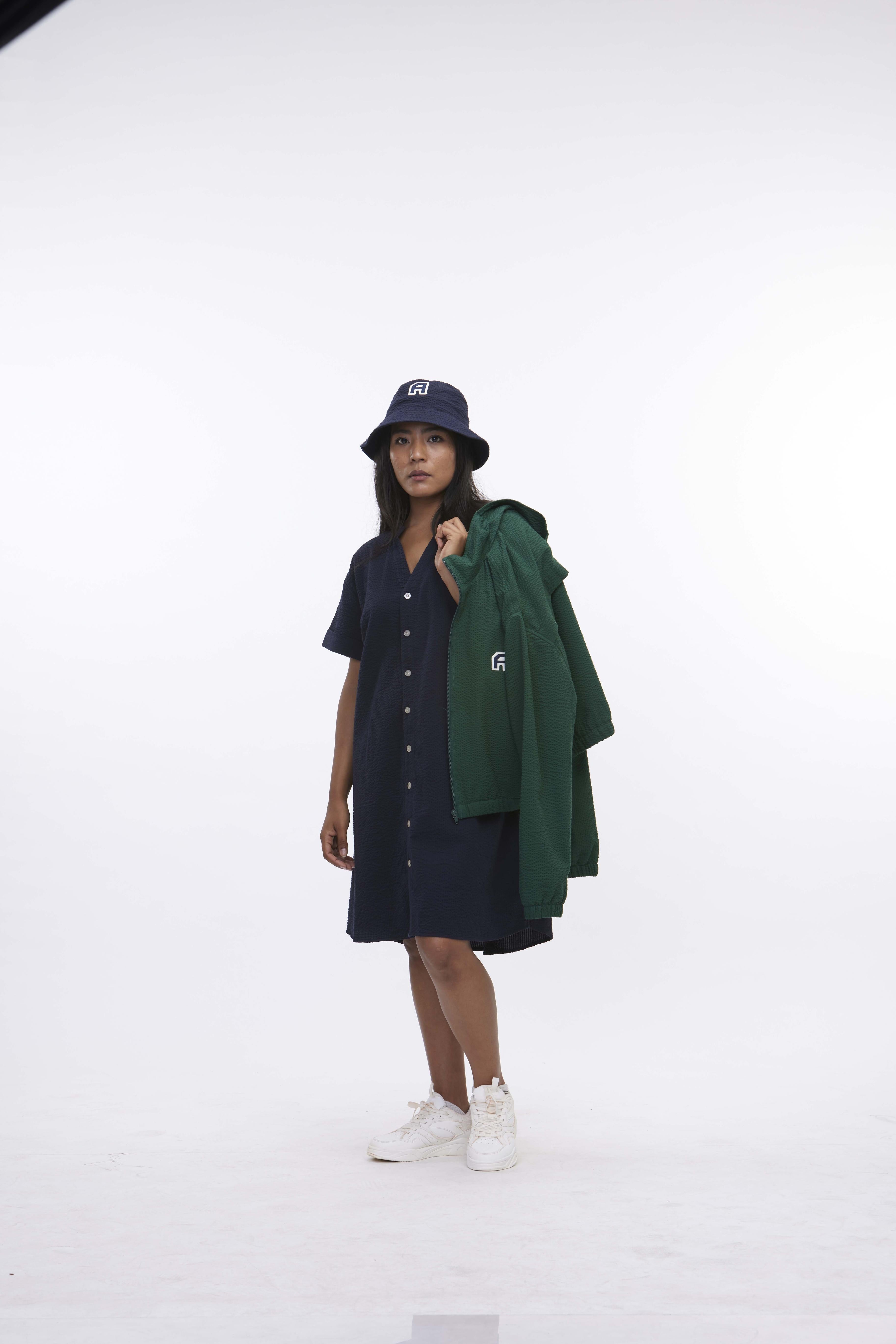 arniko-jo-kleid-navy-seersucker-bio-baumwolle image 5