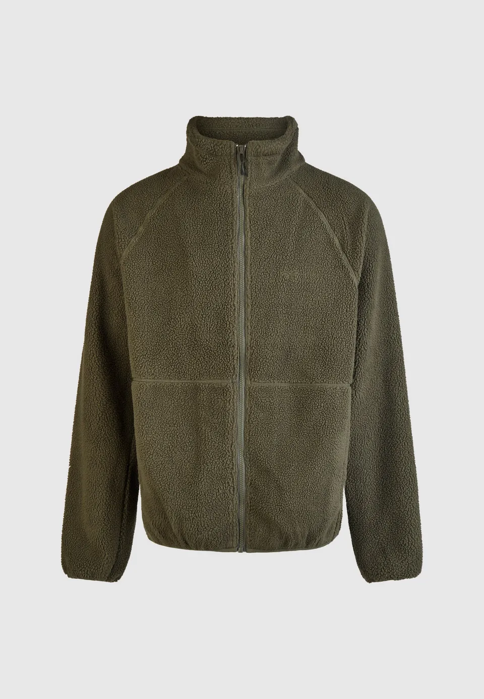 cleptomanicx-flaneur-fleece-jacke-teddy-recycelt image 1