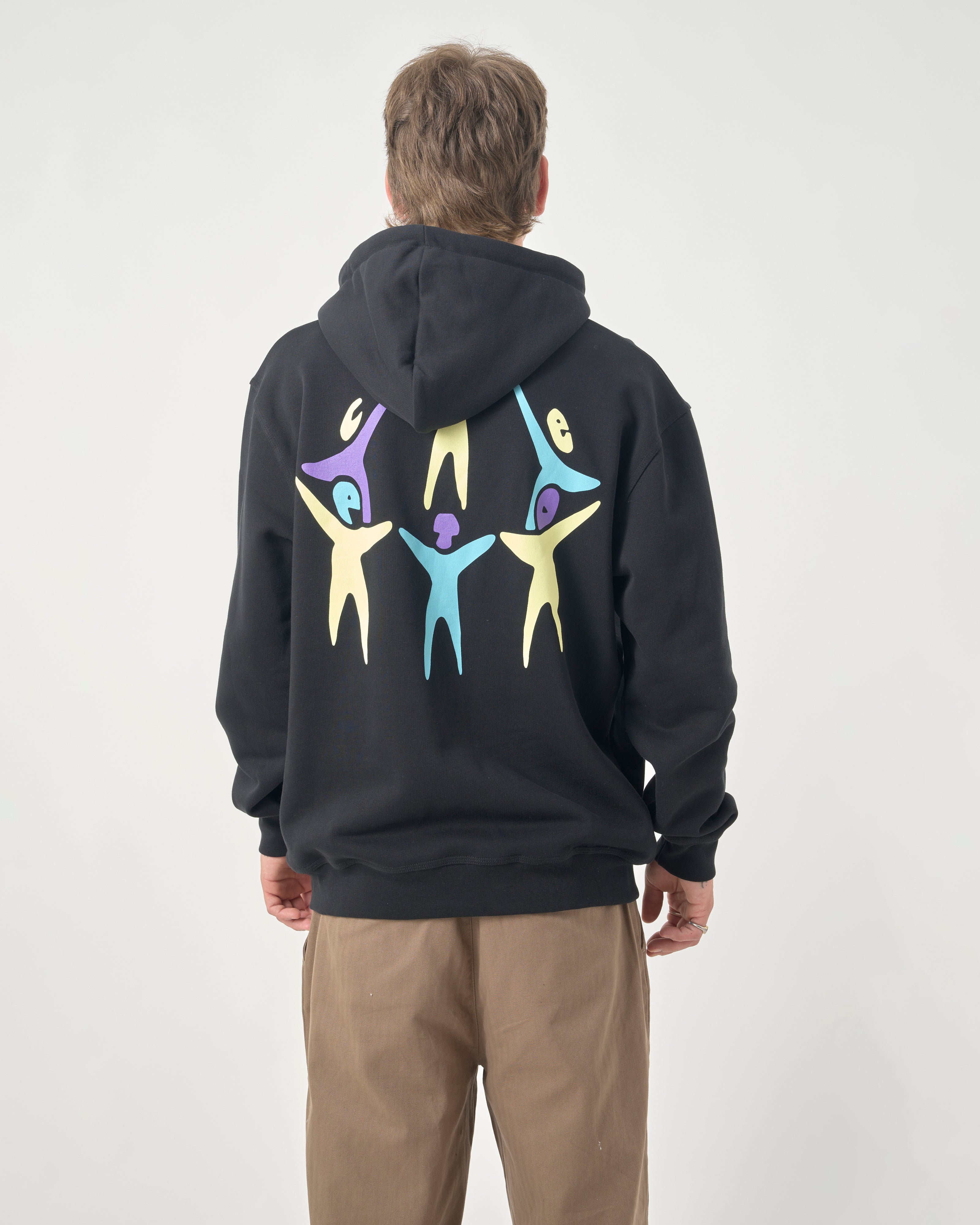 cleptomanicx-gathering-graphic-hoodie-bio-baumwolle image 2
