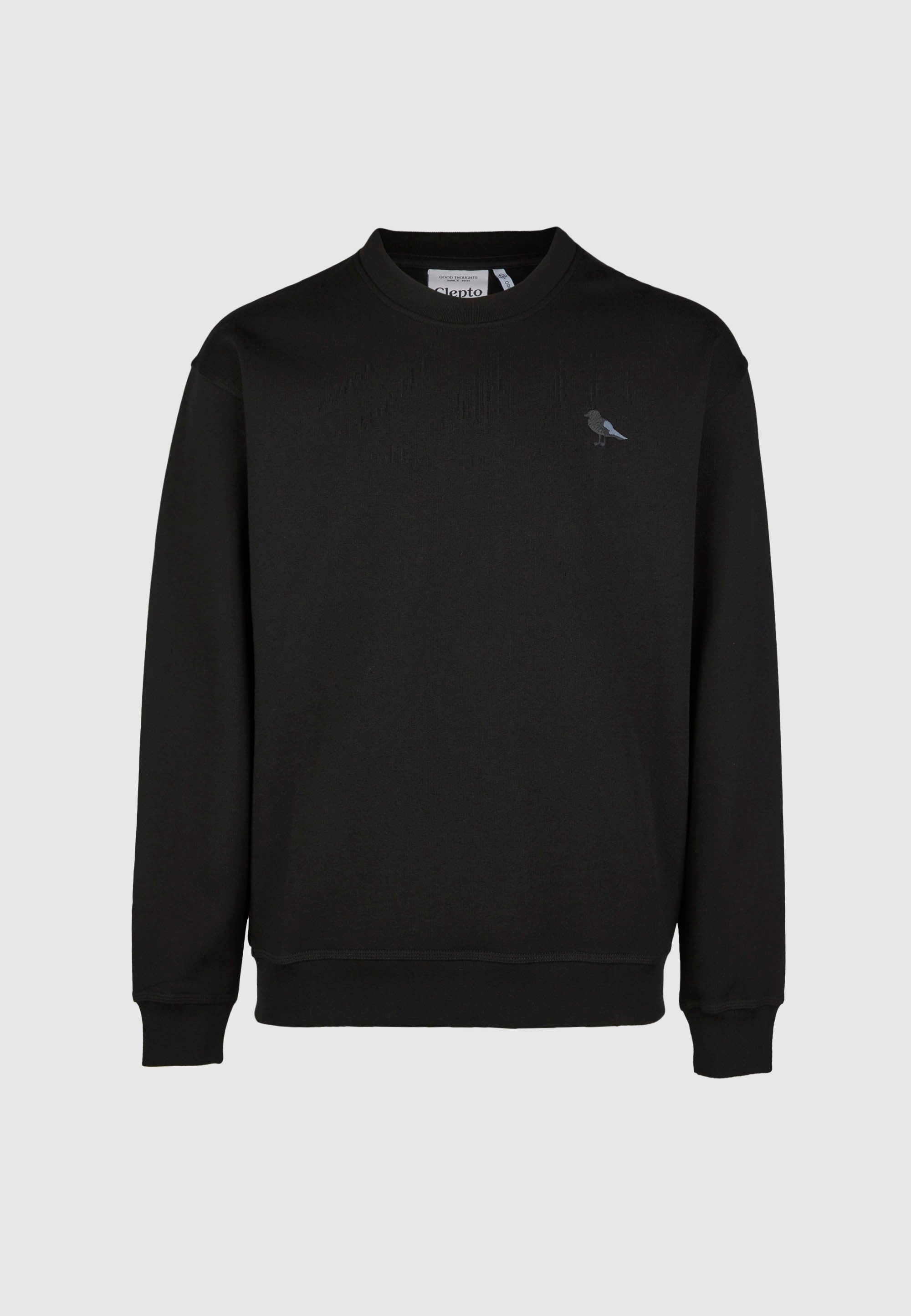 cleptomanicx-embro-gull-mono-crewneck-sweatshirt-bio-baumwolle image 1