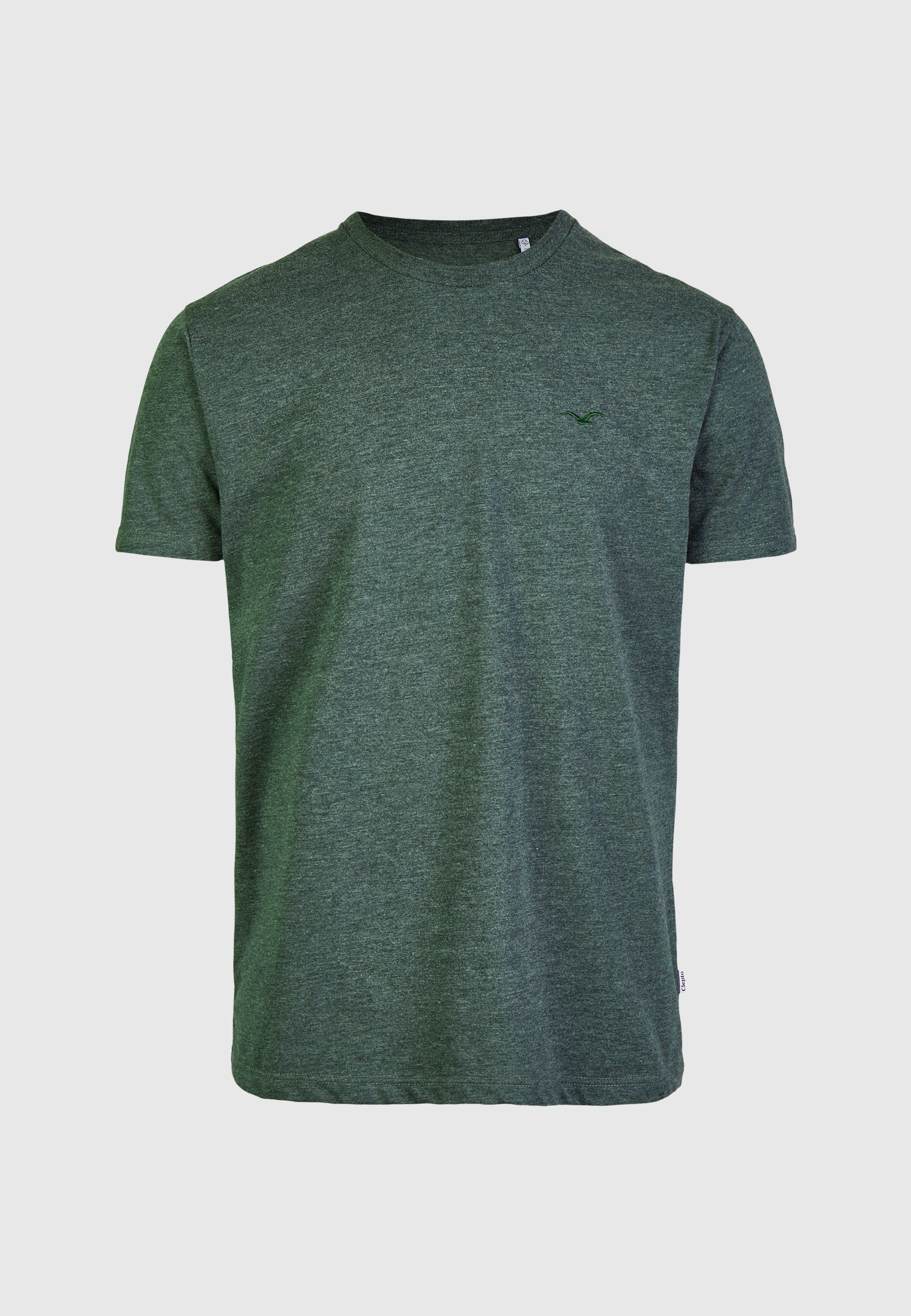 cleptomanicx-ligull-regular-heather-tee-t-shirt-melange-2 image 1