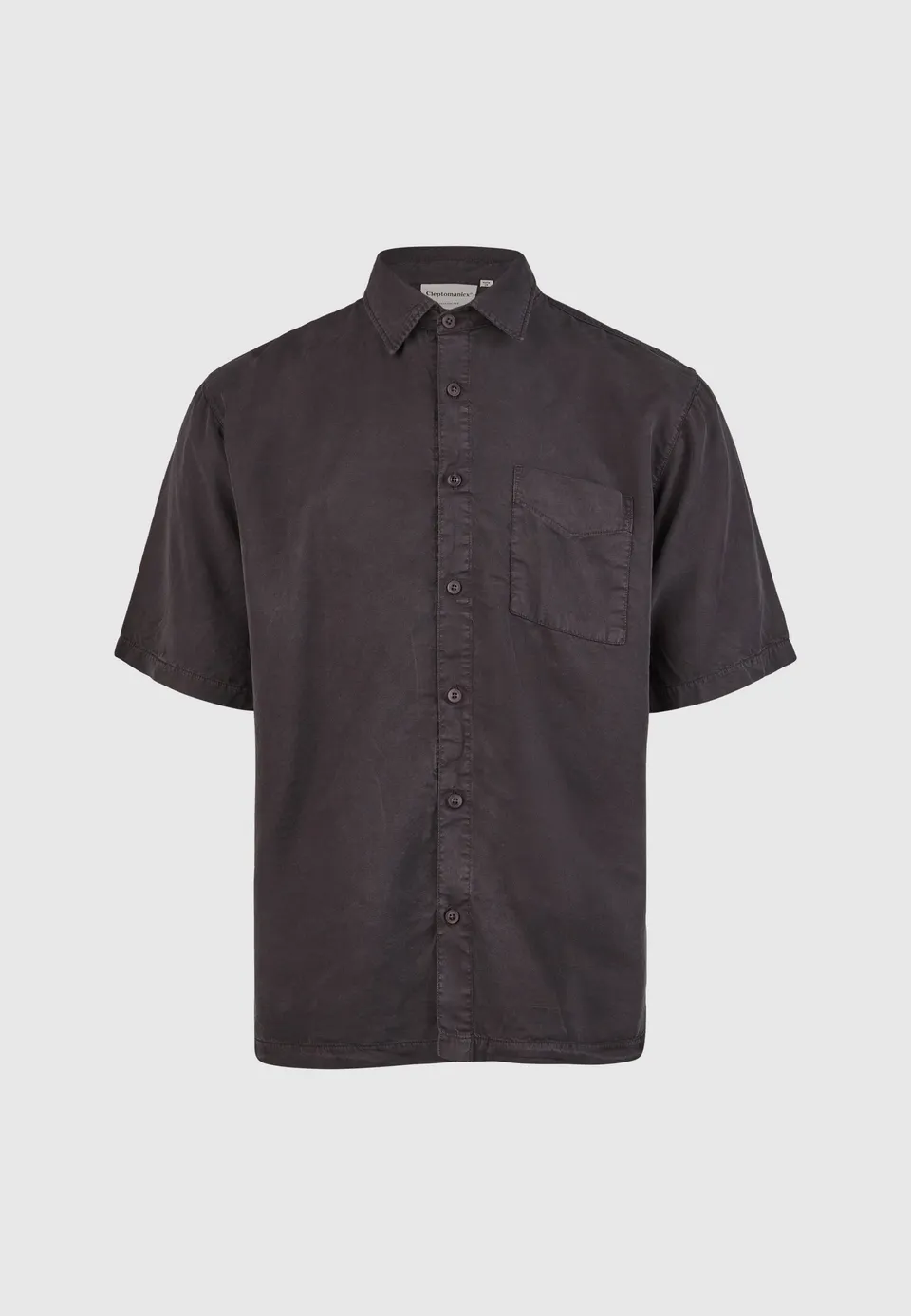 cleptomanicx-easy-shirt-hemd-kurzarm-lyocell-oversize image 1