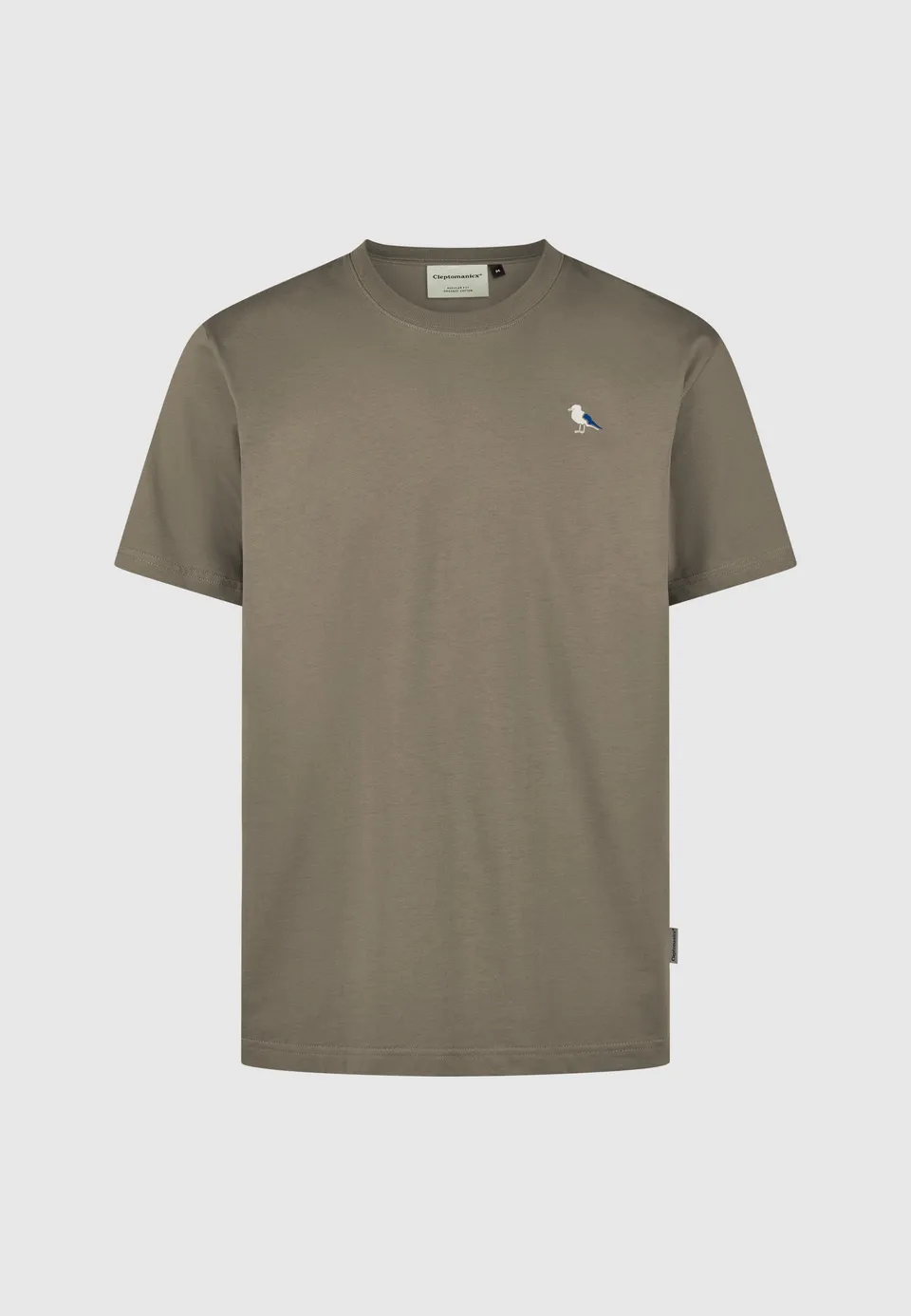 cleptomanicx-embro-gull-basic-tee-bio-baumwolle image 1