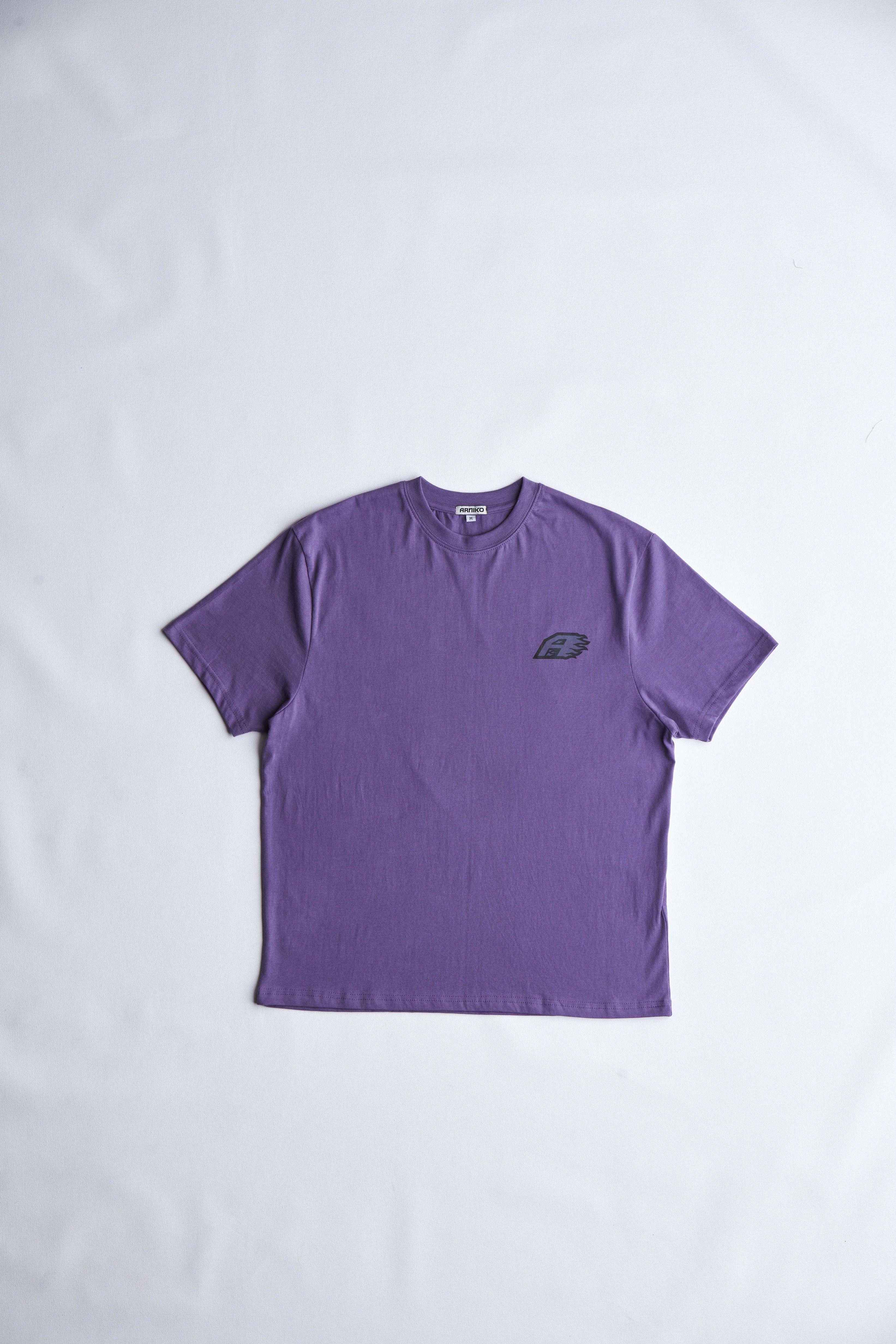 arniko-yama-t-shirt-grape-herren-bio-baumwolle-relaxed image 1