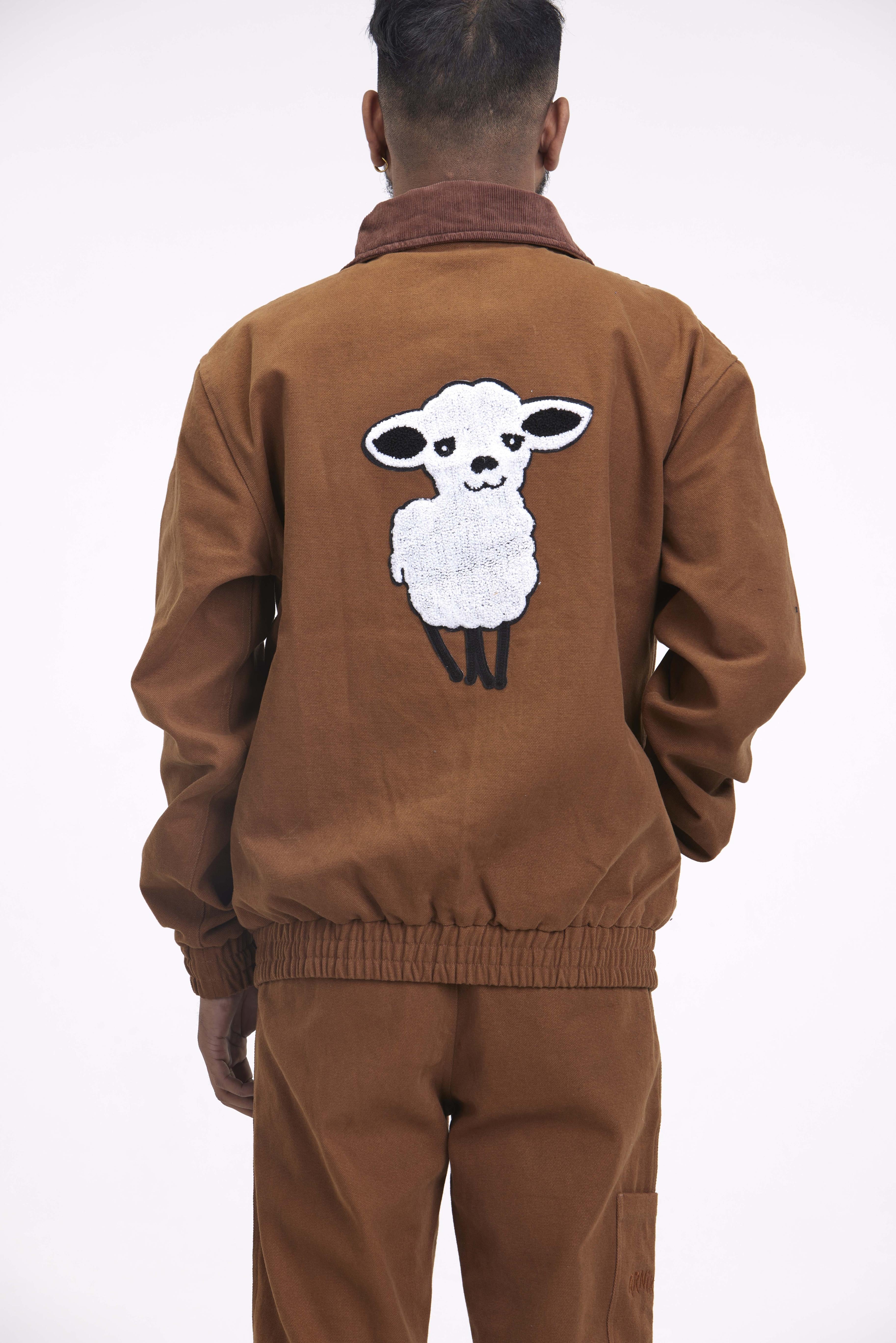 arniko-bheda-jacke-tawny-canvas-bio-baumwolle image 6
