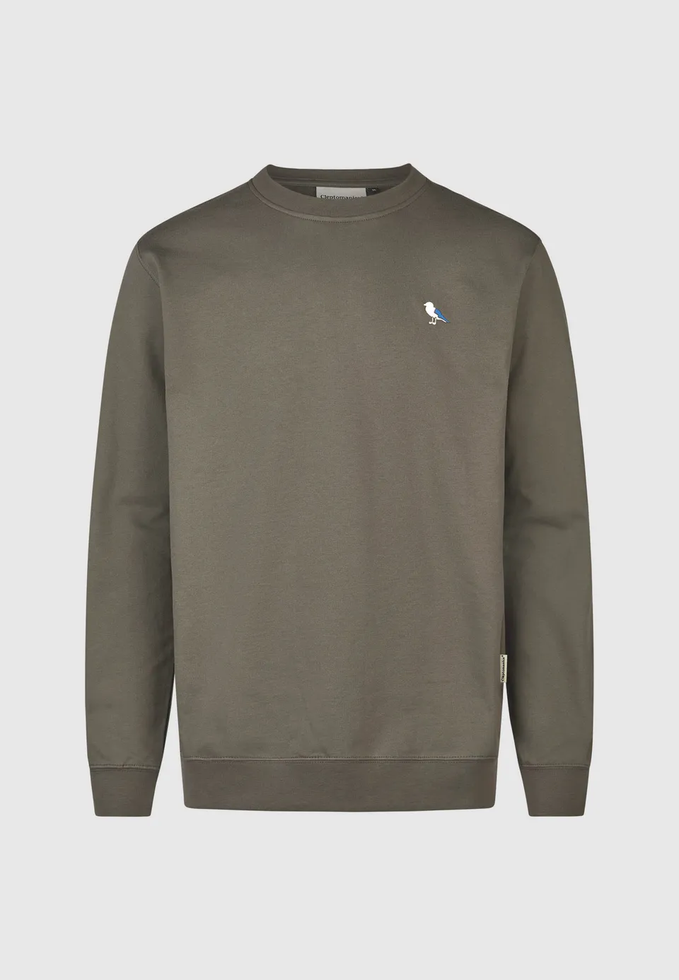 cleptomanicx-embro-gull-regular-crewneck-sweatshirt-bio image 1