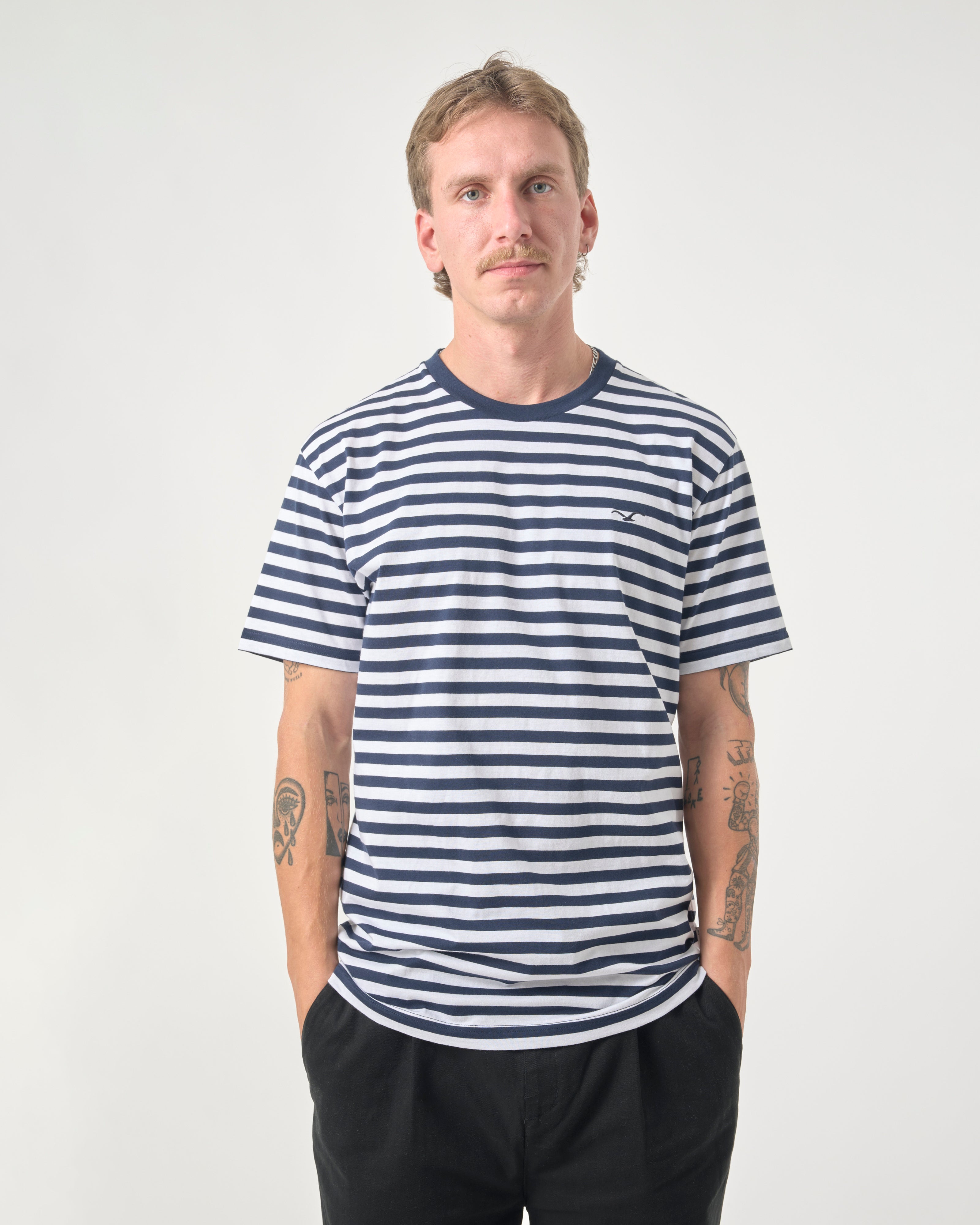 cleptomanicx-ligull-stripe-tee-t-shirt-streifen-m-xxl image 3