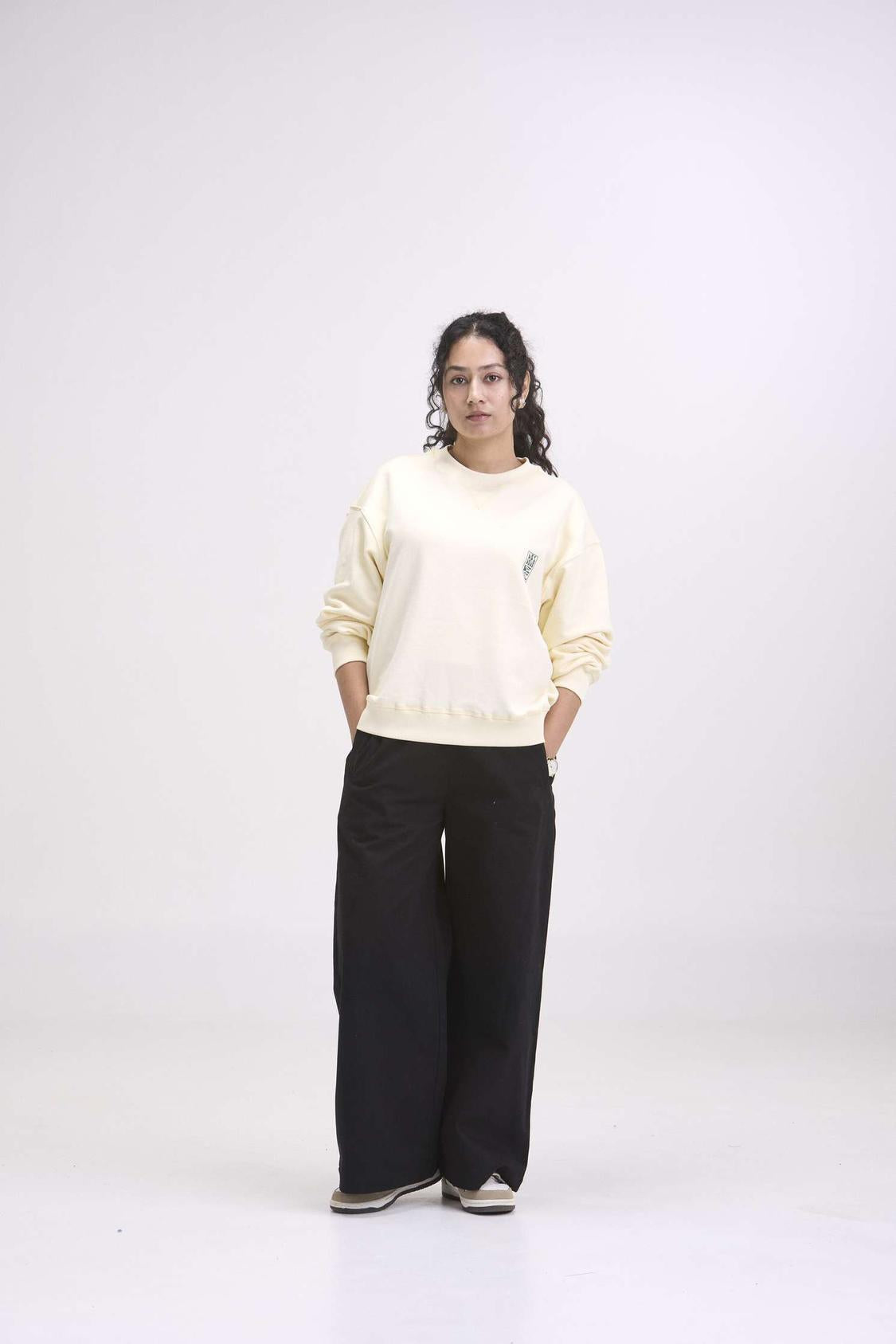 arniko-rosa-black-twill-stoffhose-damen-weit-bio image 2