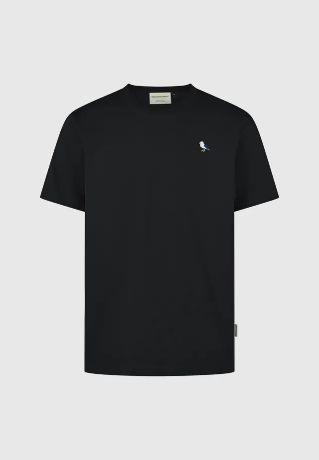 cleptomanicx-embro-gull-basic-tee-bio-baumwolle-stick image 1
