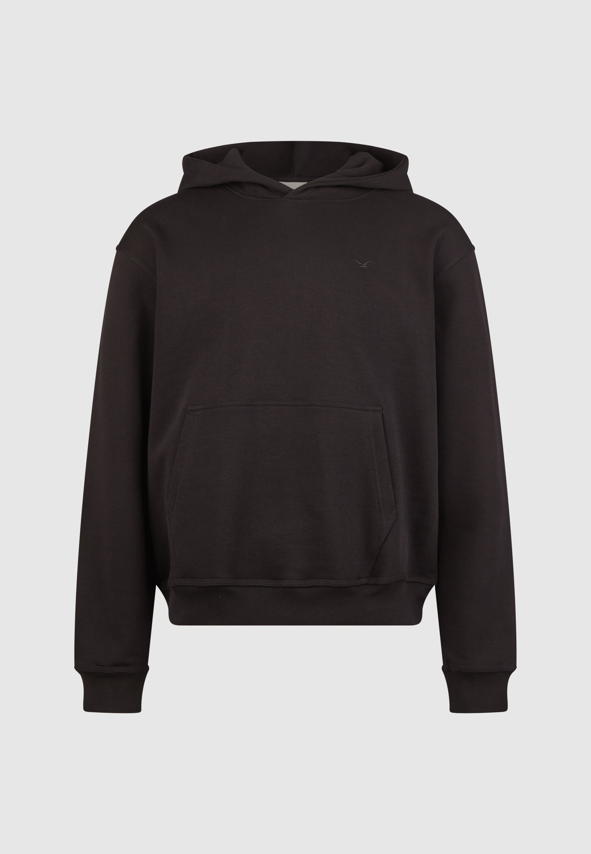 cleptomanicx-ligull-boxy-cropped-hooded-hoodie-biobaumwolle image 1
