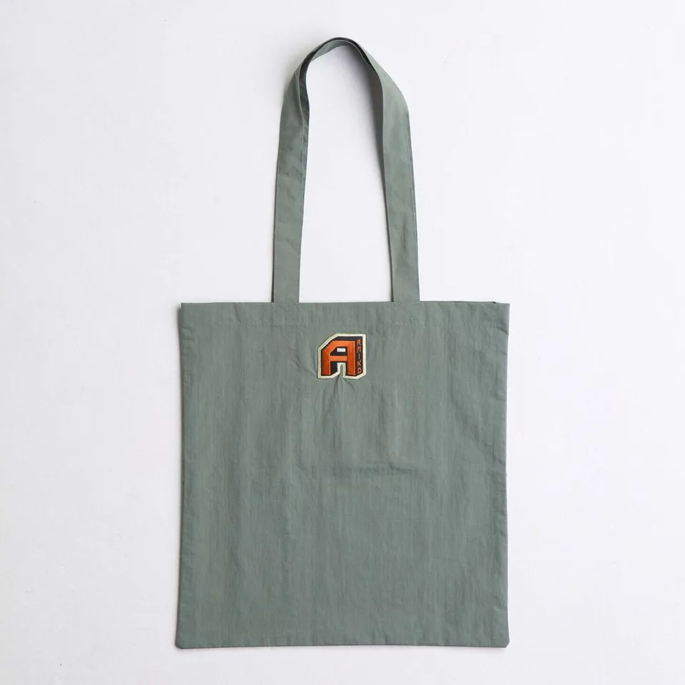 arniko-tote-bag-a-sky-mint-nylon-shopper image 1