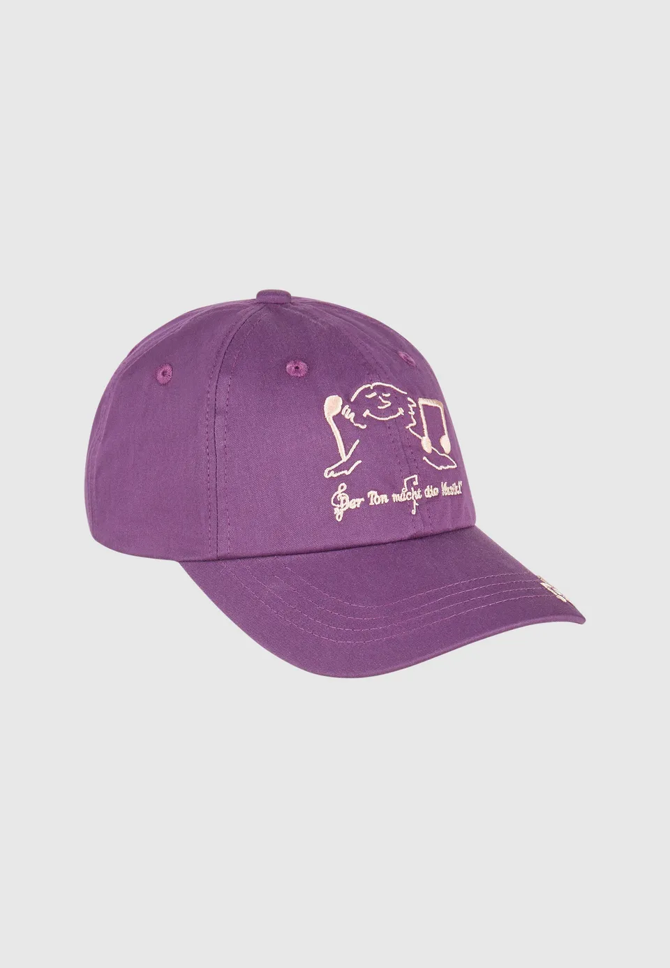 cleptomanicx-der-ton-cap-6-panel-os-stickerei image 1