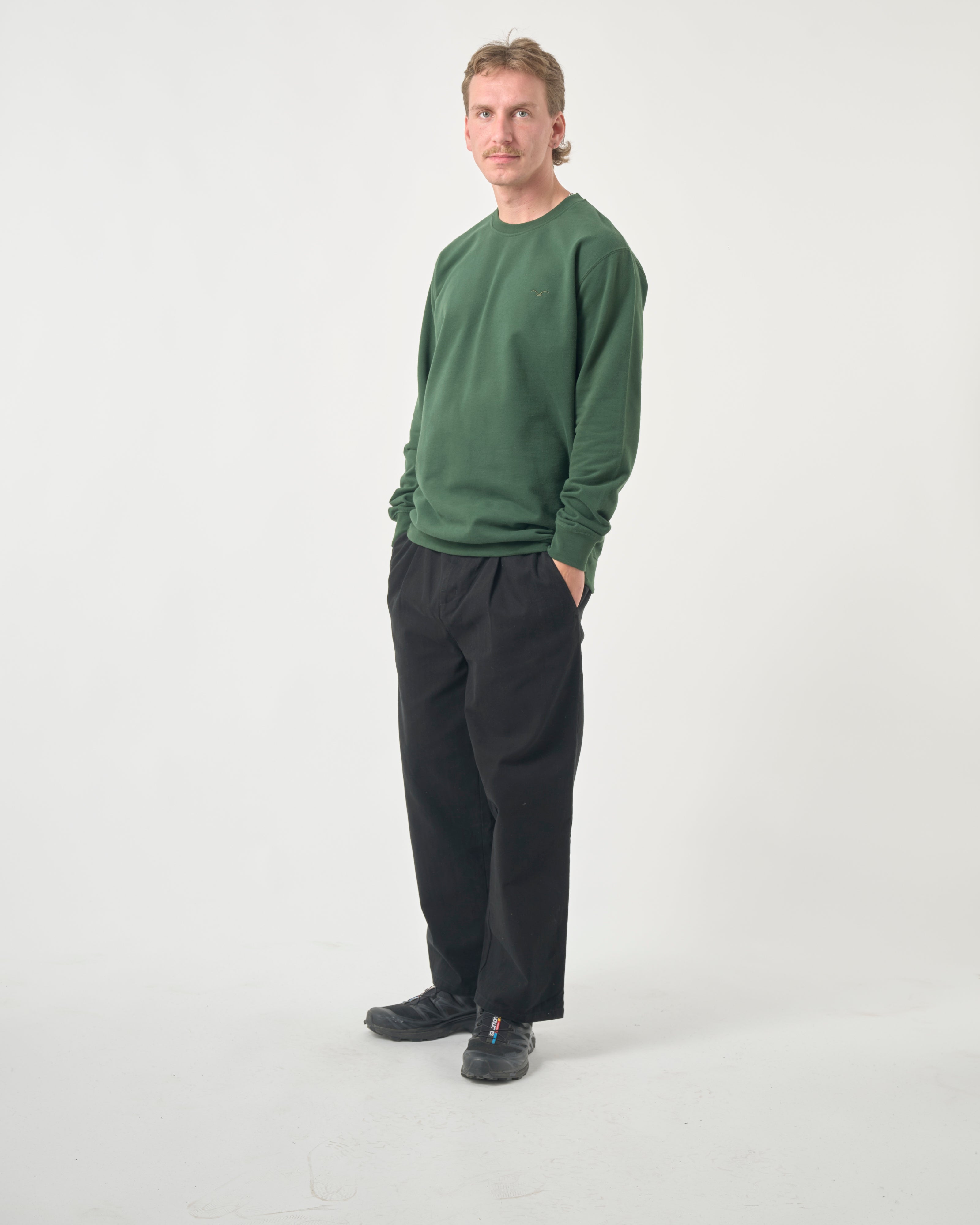 cleptomanicx-ligull-regular-crewneck-sweatshirt-bio image 2