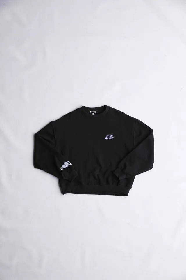 arniko-yama-black-sweater-schwarz-bio-baumwolle image 1
