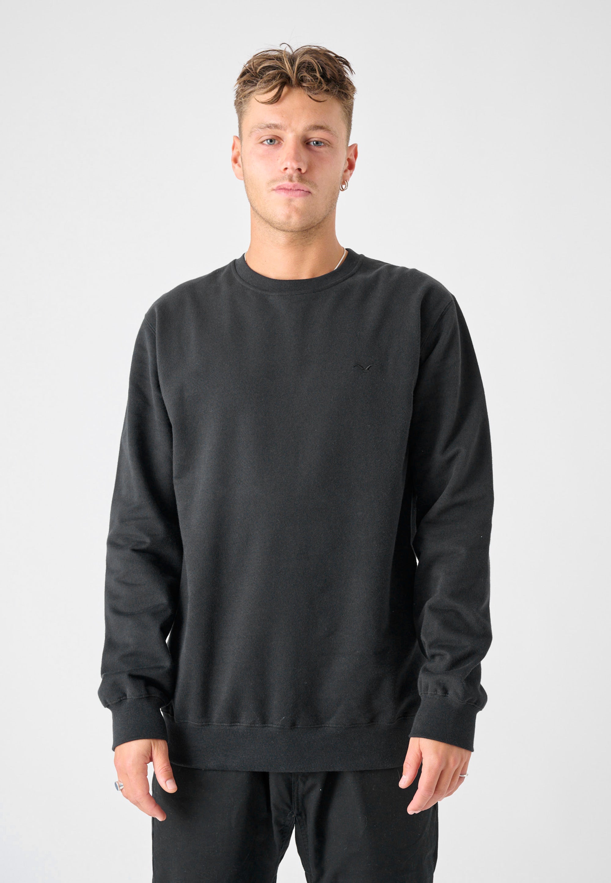 cleptomanicx-ligull-regular-crewneck-pullover-bio-baumwolle-3 image 3