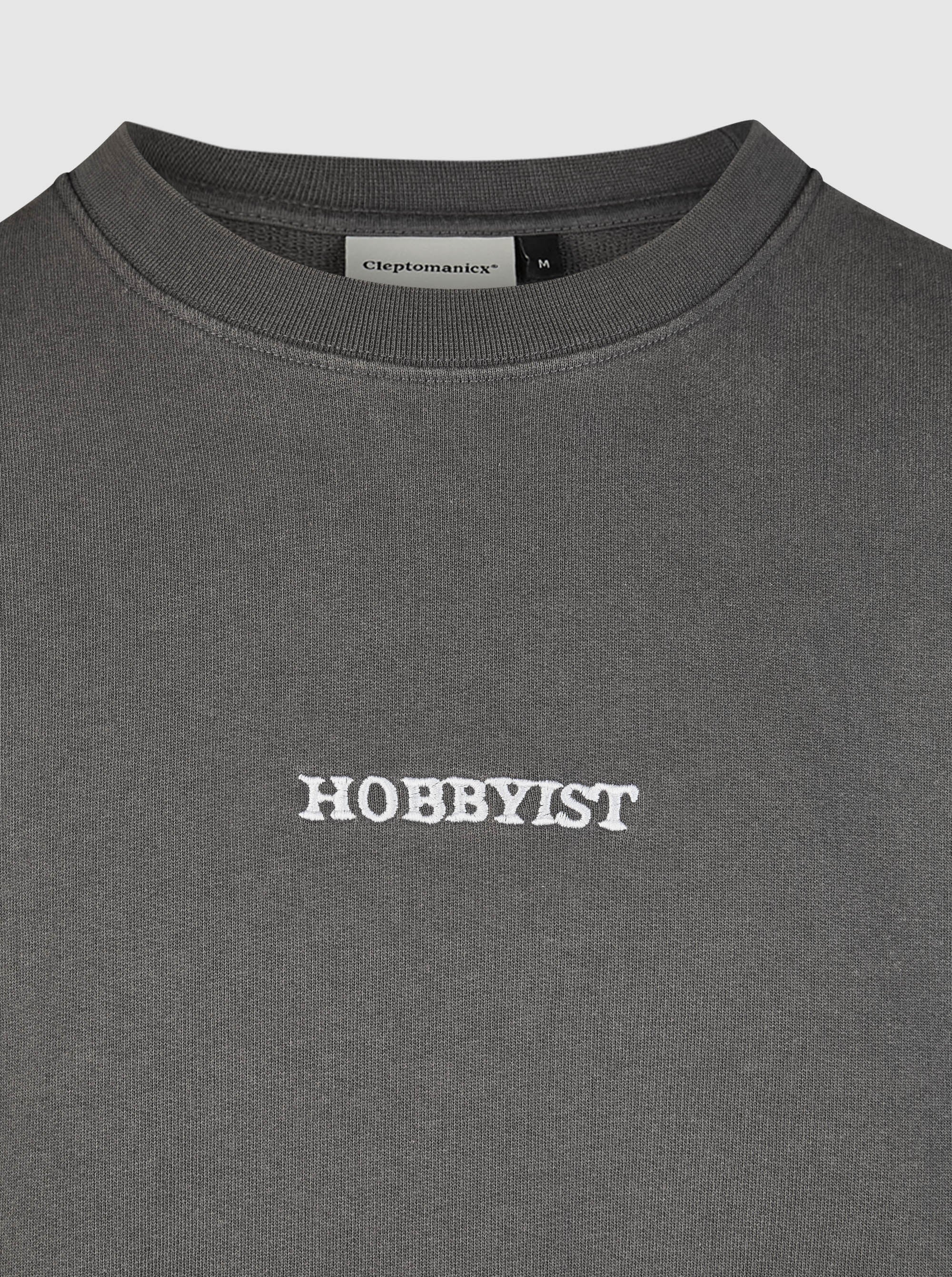 cleptomanicx-hobbyist-classic-crewneck-sweatshirt-biobaumwolle image 7
