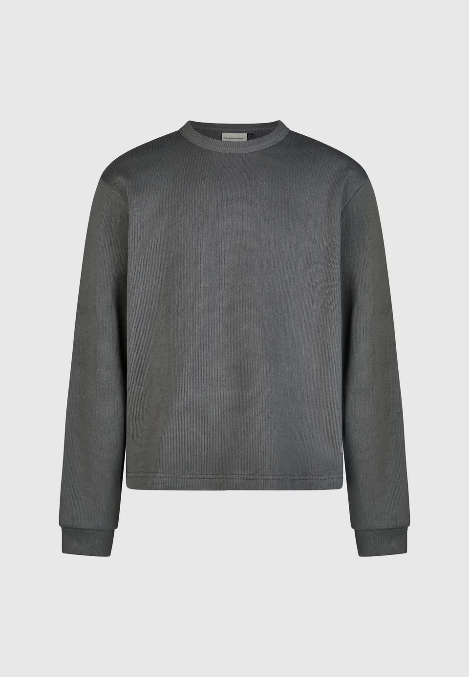 cleptomanicx-double-crewneck-sweatshirt-bio-baumwolle-basic image 1