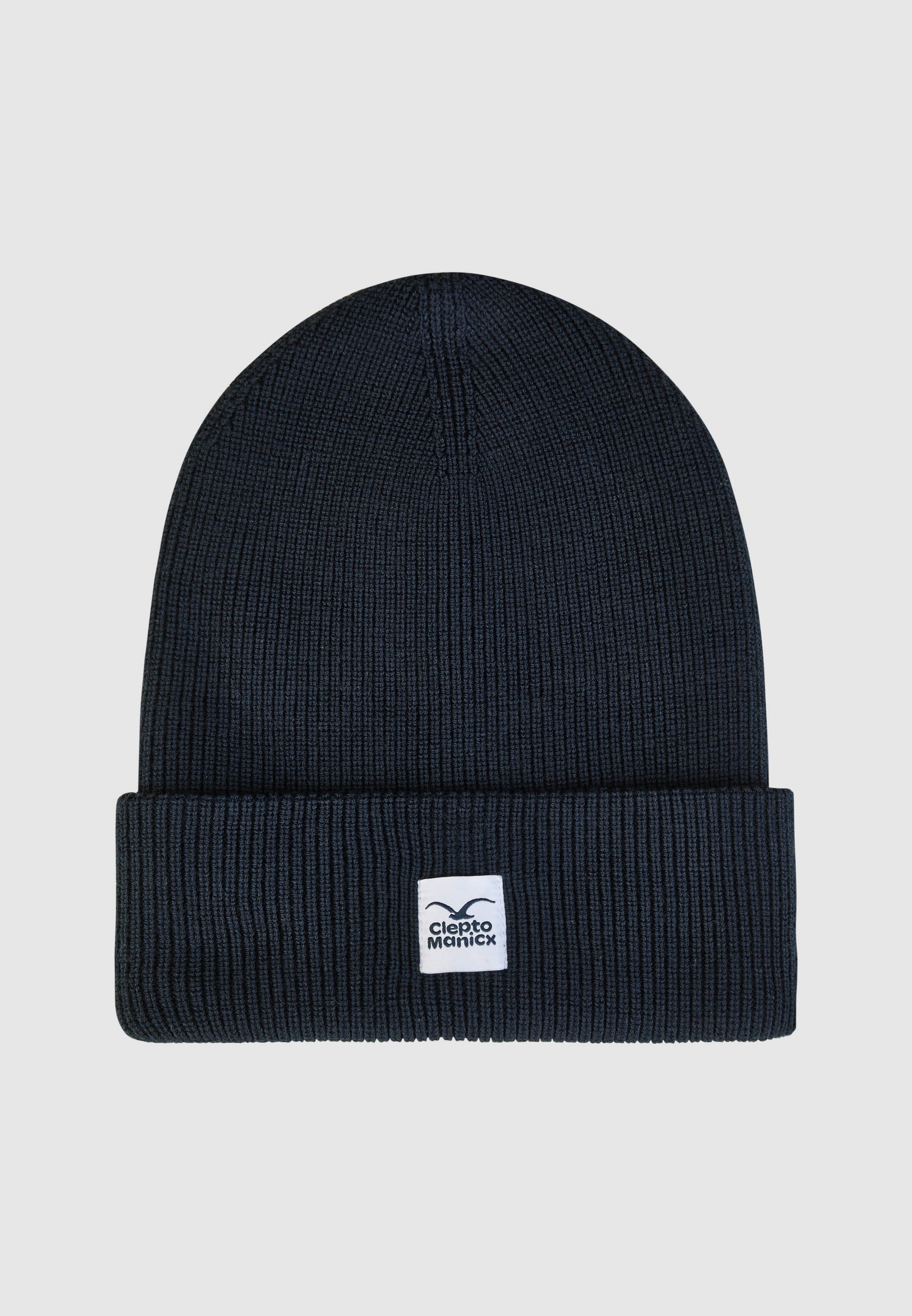 cleptomanicx-ci-beanie-m-tze-os-mit-umschlag-logolabel image 1