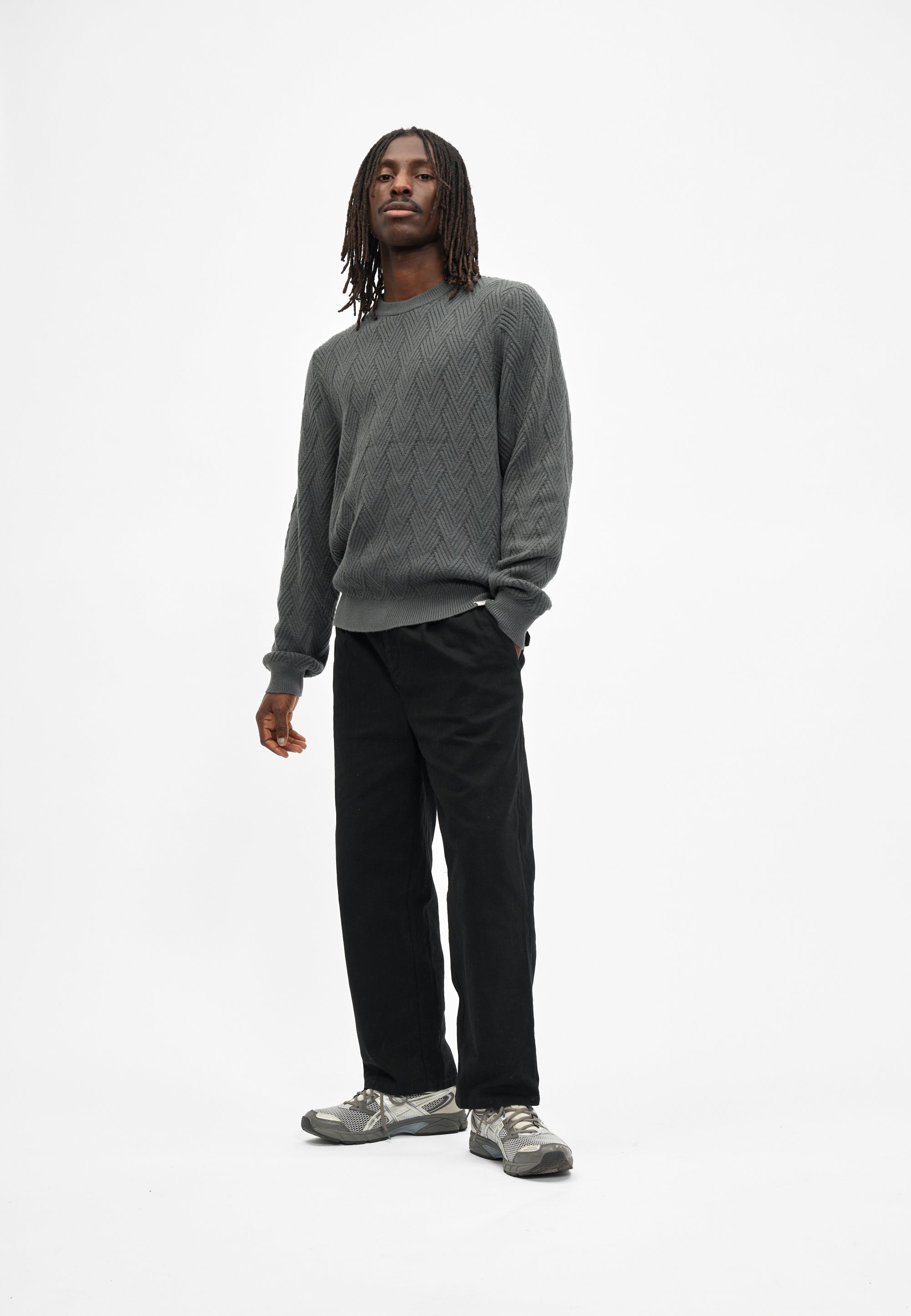 cleptomanicx-criss-cross-knit-strickpullover-viskose-mix image 3