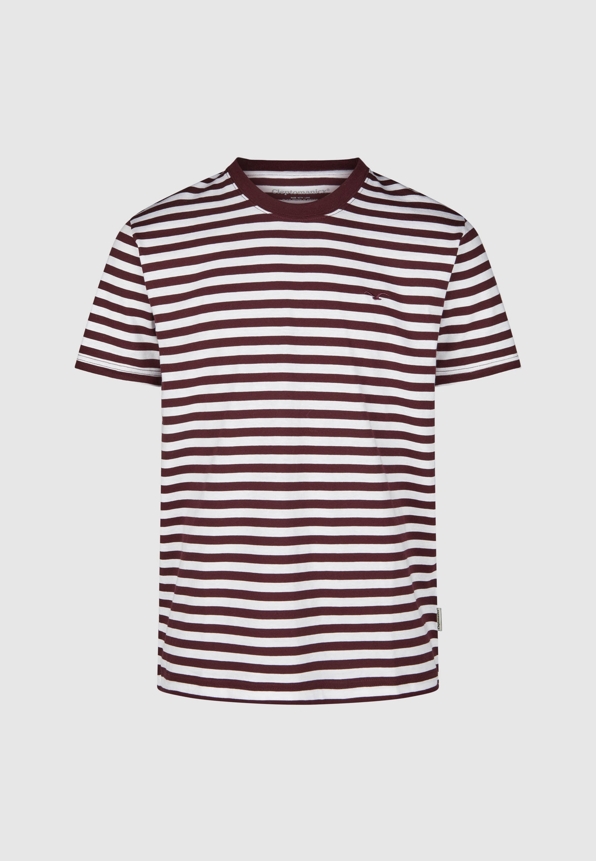 cleptomanicx-ligull-stripe-tee-t-shirt-gestreift-bio image 1