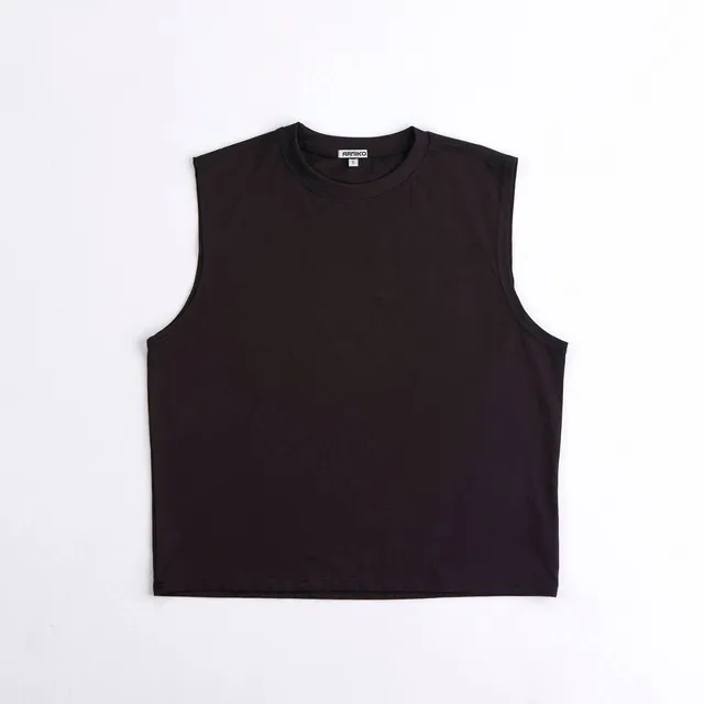 arniko-lisa-tank-top-damen-schwarz-bio-baumwolle-basic image 1