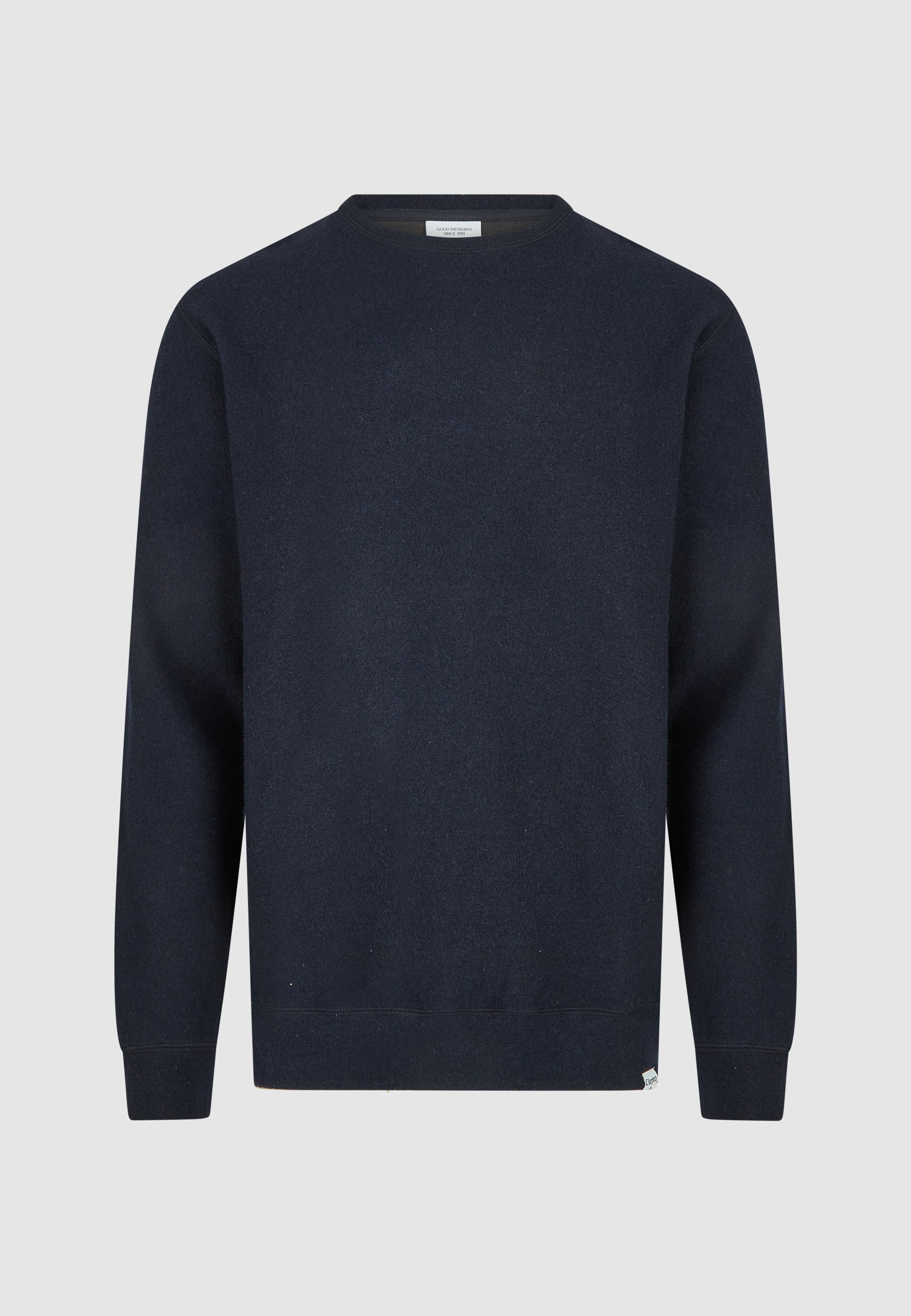 cleptomanicx-noitch-crewneck-pullover-wolle-baumwolle image 1