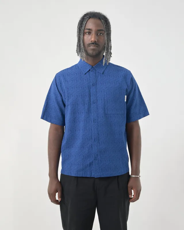 cleptomanicx-facemelter-shirt-sommerhemd-biobaumwolle image 1