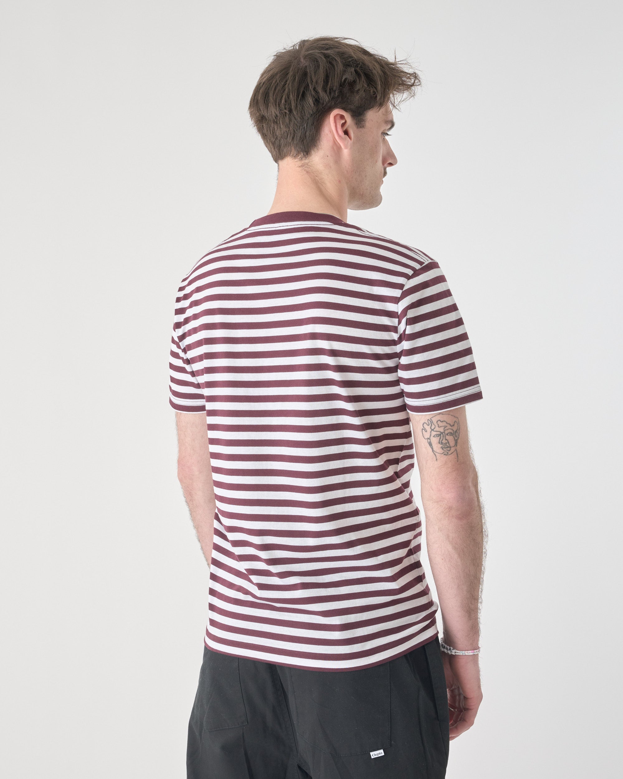 cleptomanicx-ligull-stripe-tee-t-shirt-gestreift-bio image 4