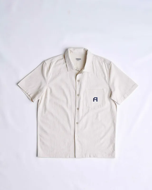 arniko-bobby-hemd-off-white-bio-baumwolle-sommer image 1