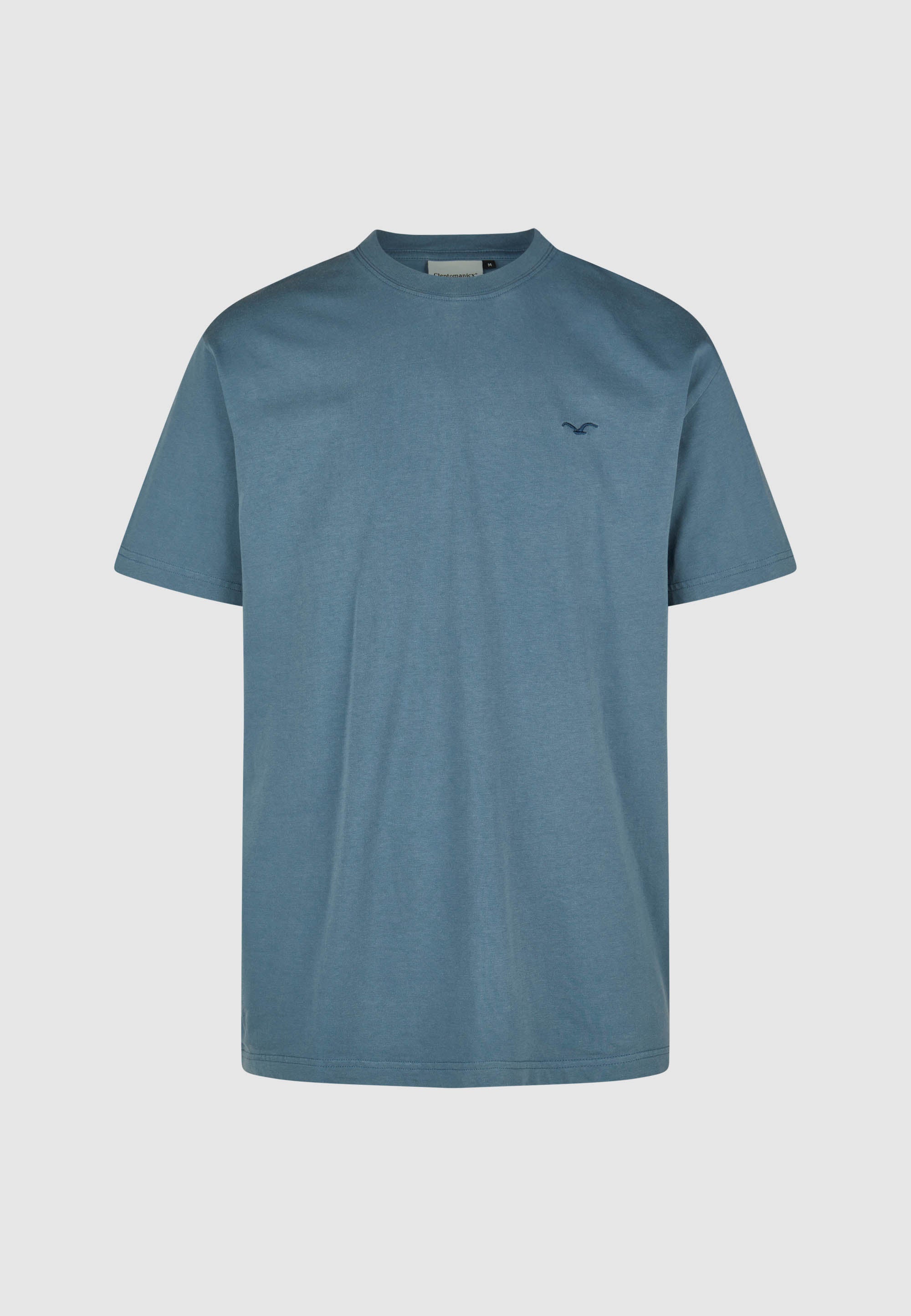 cleptomanicx-boxy-tee-ligull-t-shirt-washed-bio image 1