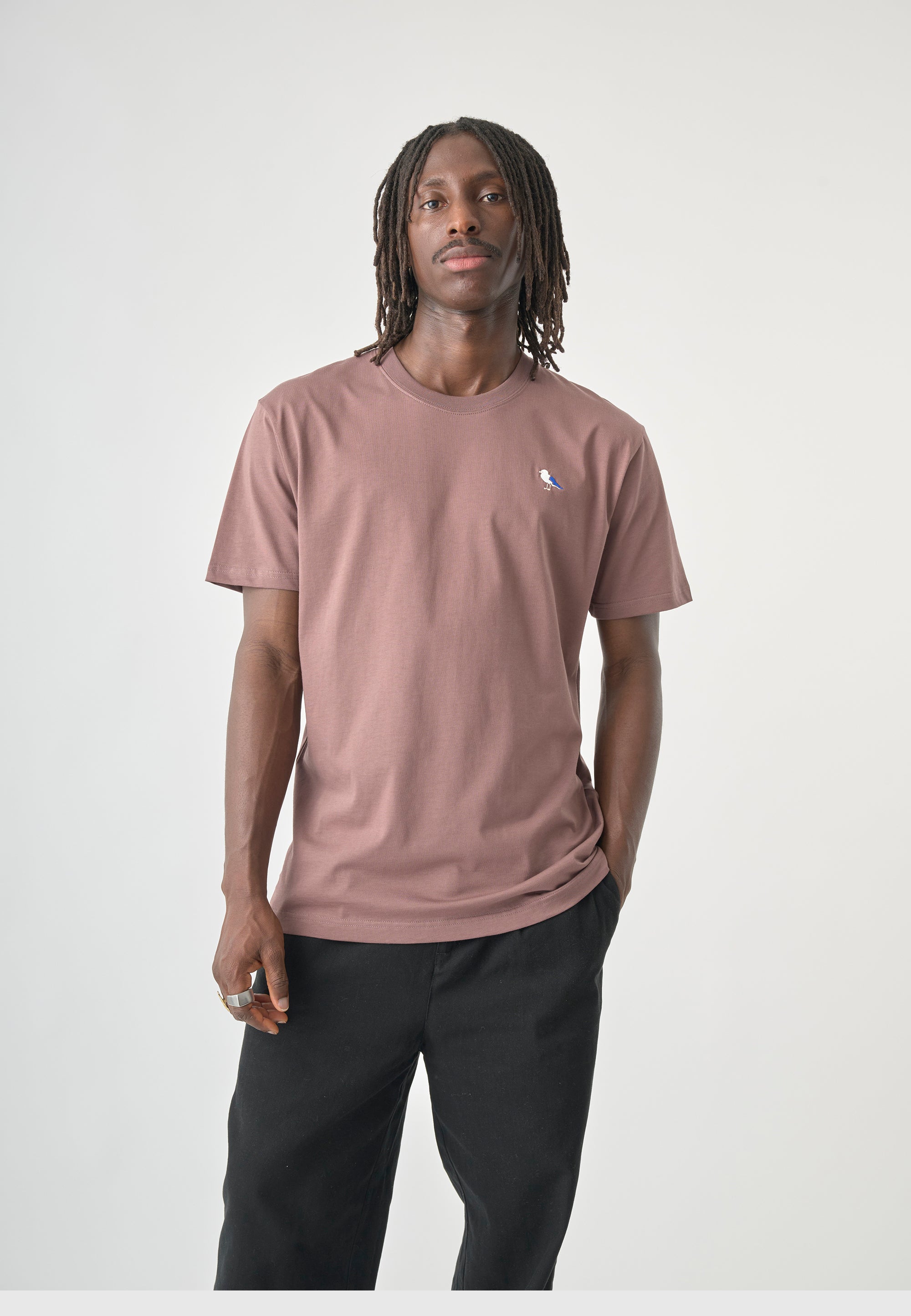 cleptomanicx-embro-gull-basic-tee-t-shirt-bio-regular image 2